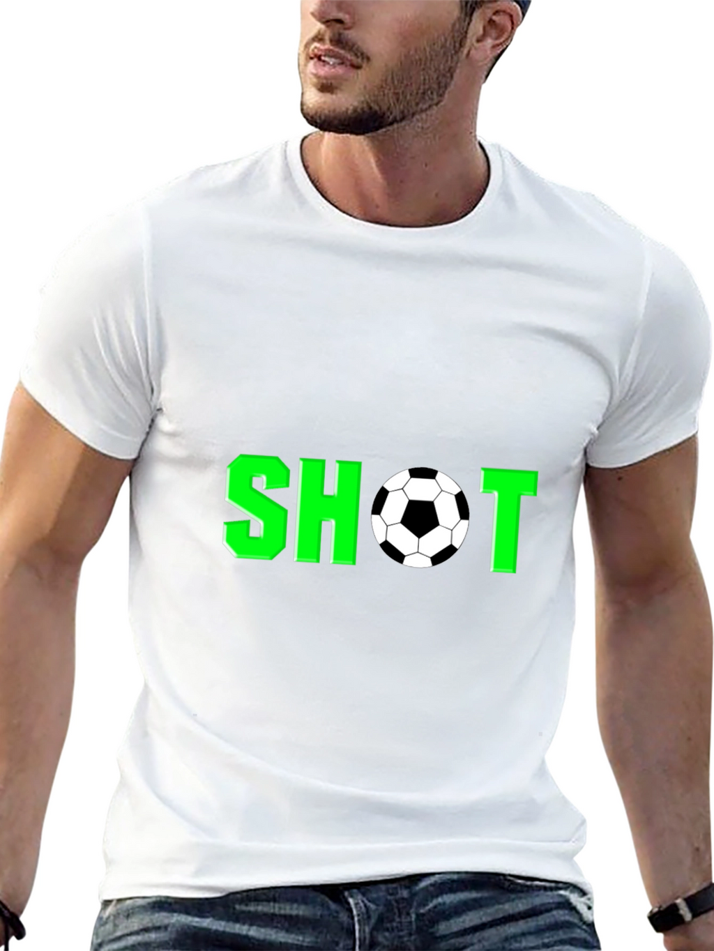 Soccer Shot T-Shirt - Sporty Graphic Tee