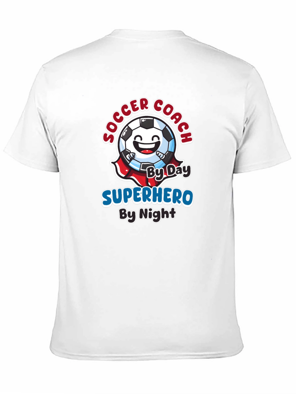 Soccer Coach Superhero T-Shirt