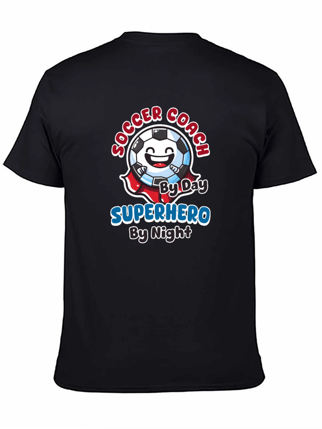 Soccer Coach Superhero T-Shirt
