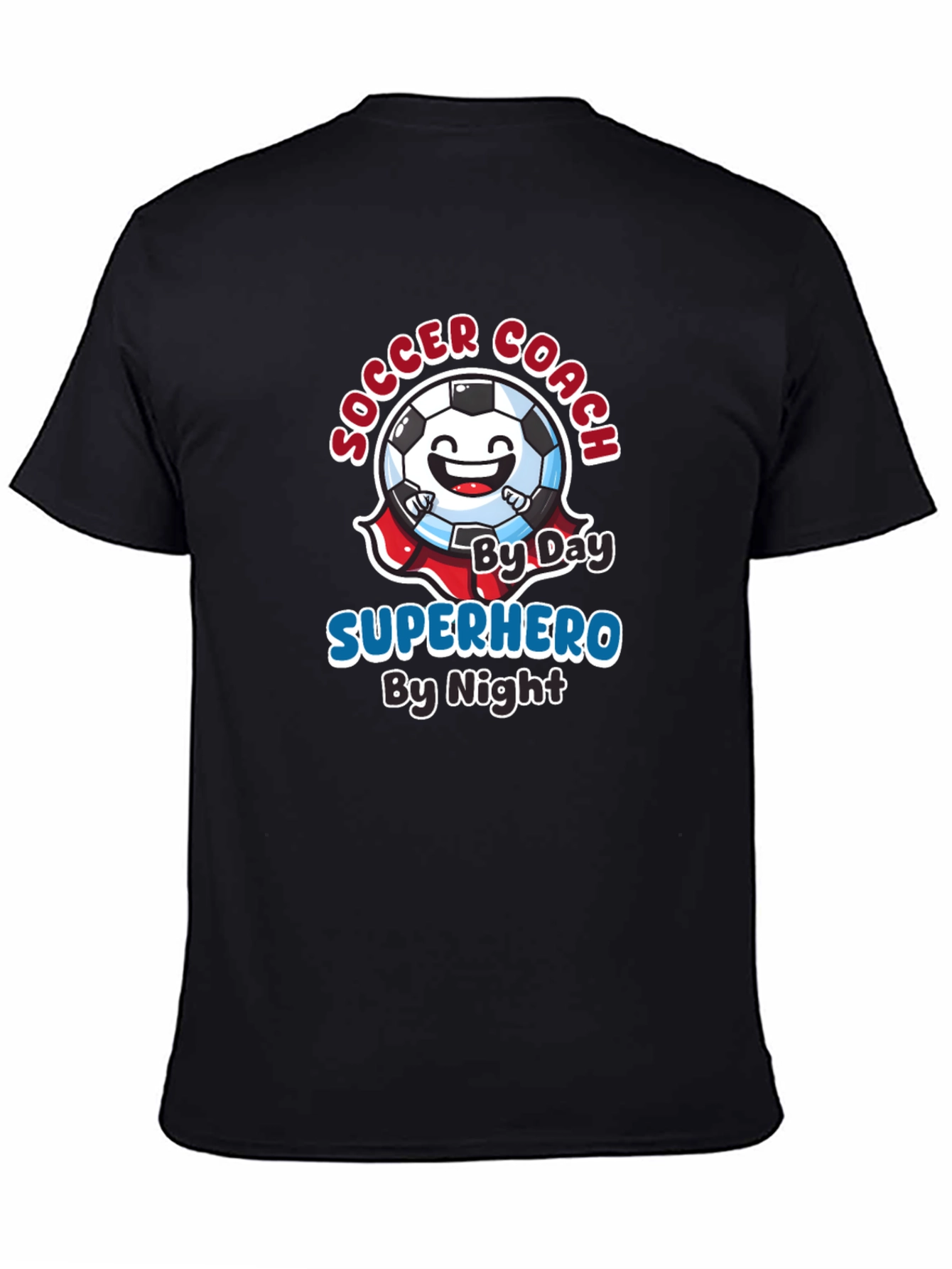 Soccer Coach Superhero T-Shirt