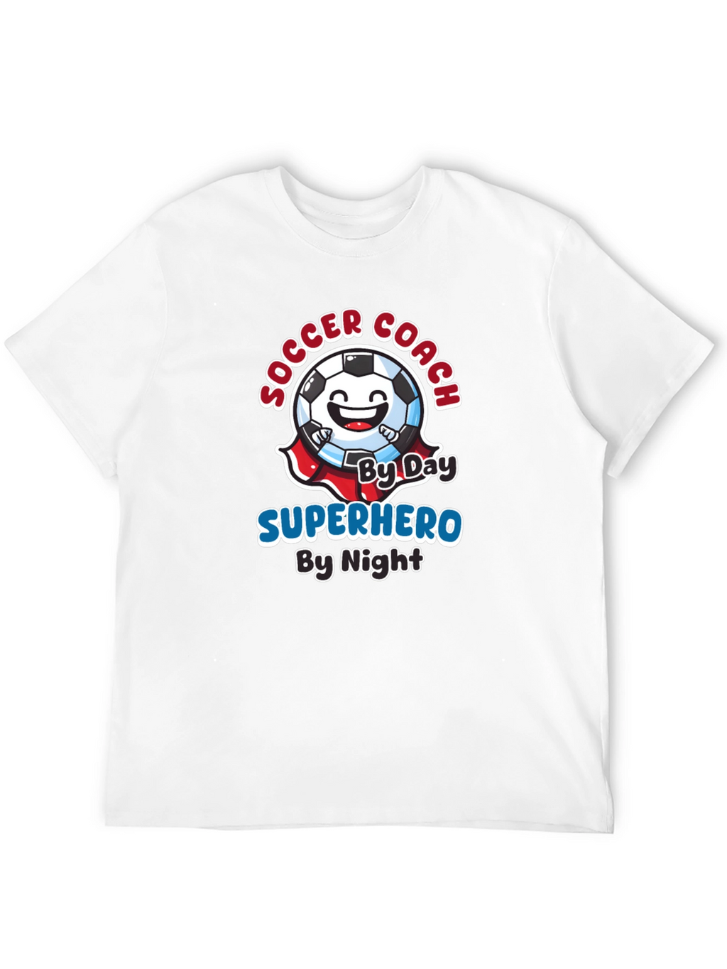 Soccer Coach Superhero T-Shirt