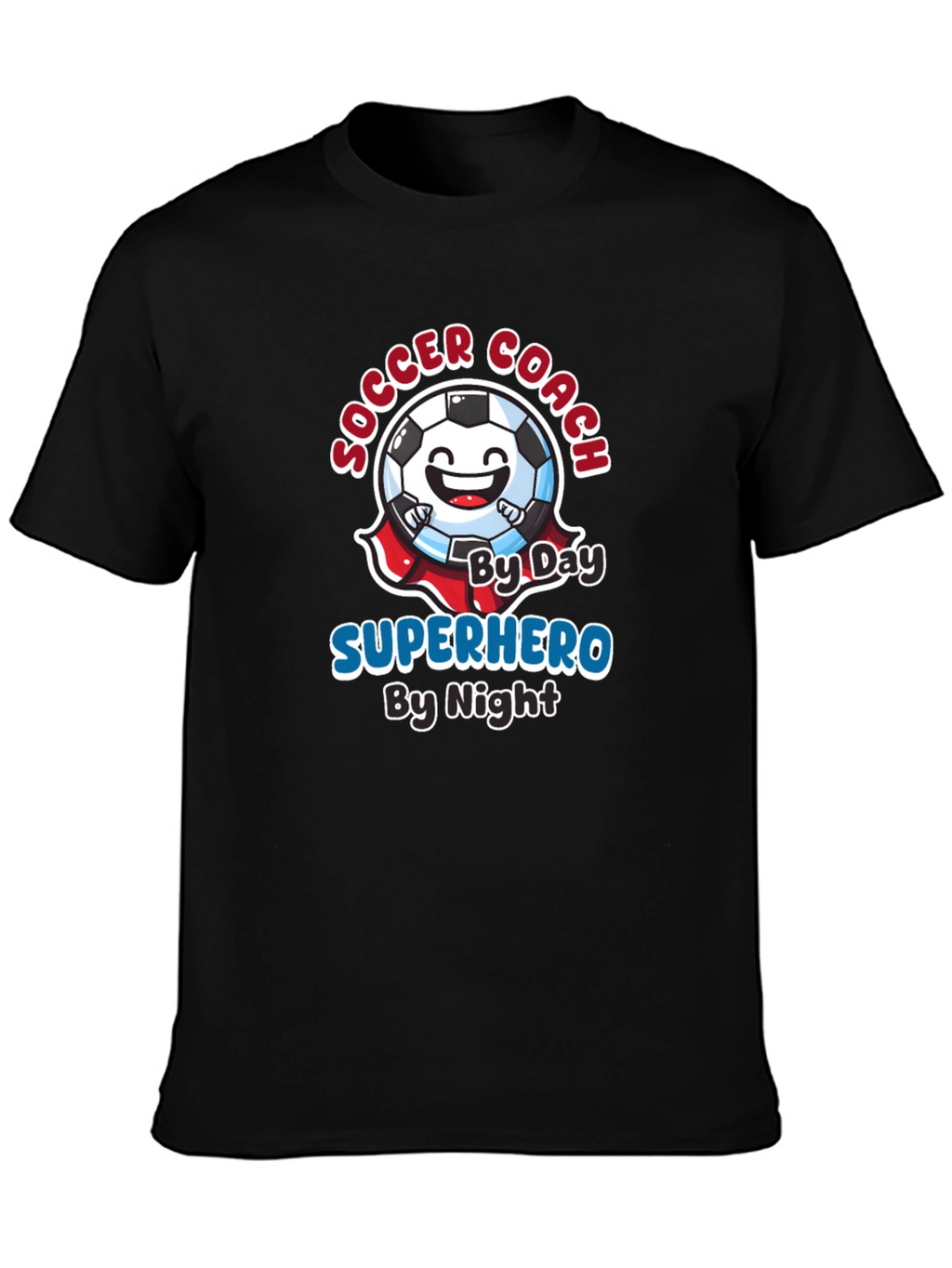 Soccer Coach Superhero T-Shirt