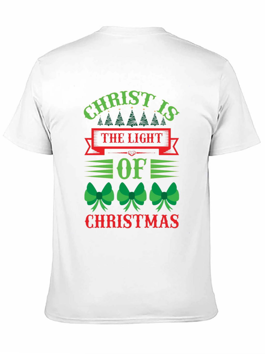 Christ is the Light of Christmas Graphic Tee