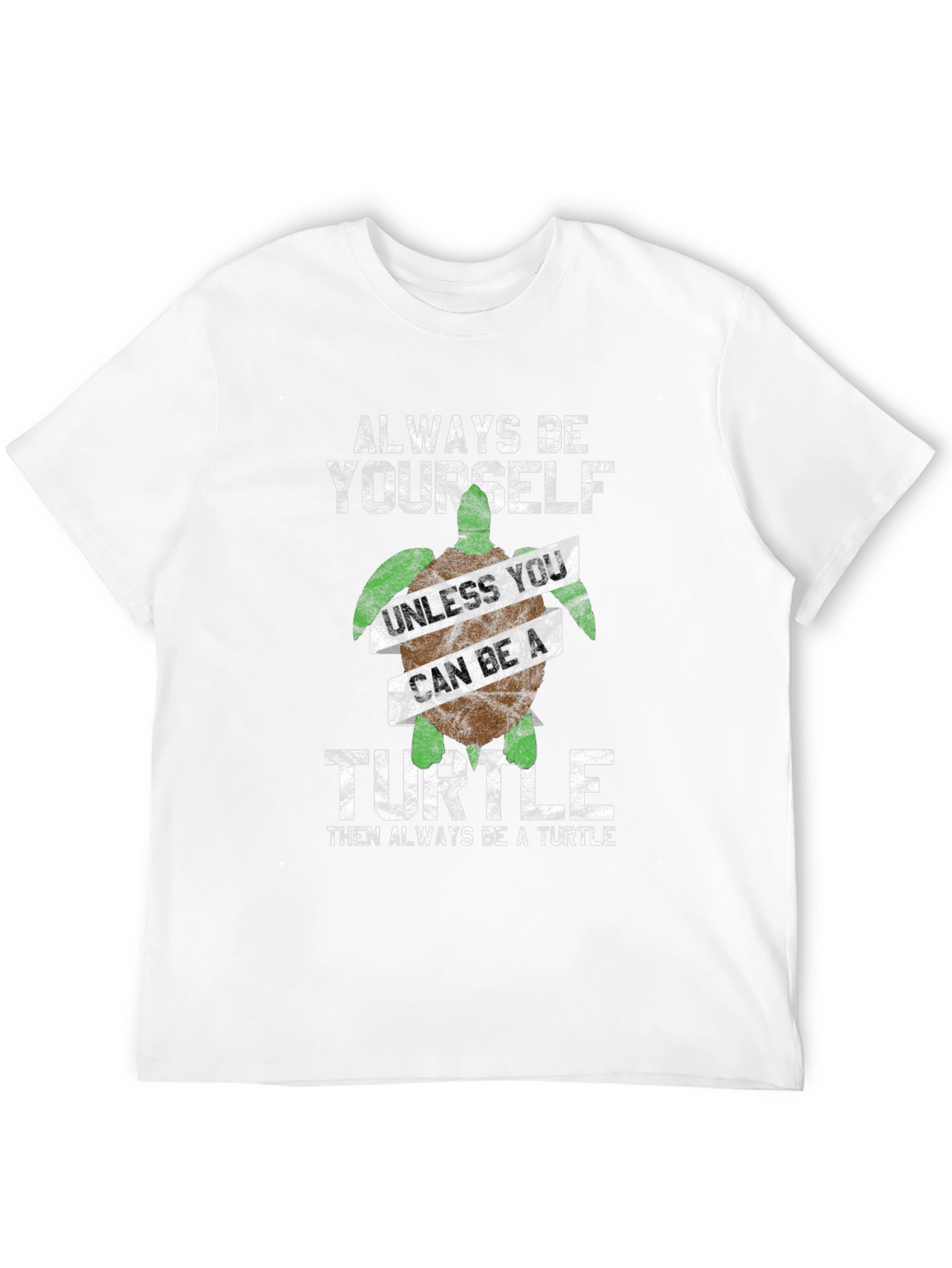 Always Be Yourself Turtle Graphic Tee