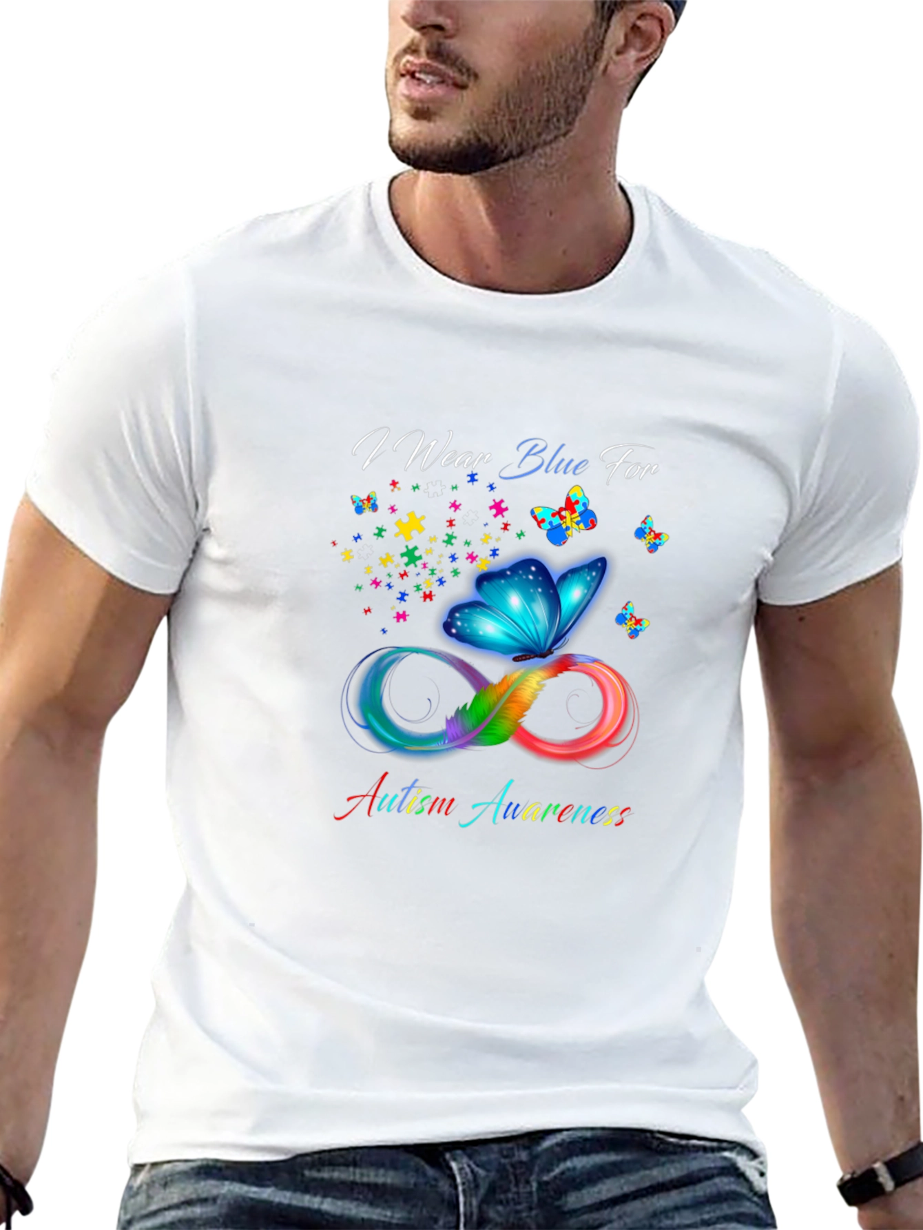 Autism Awareness Butterfly T-Shirt