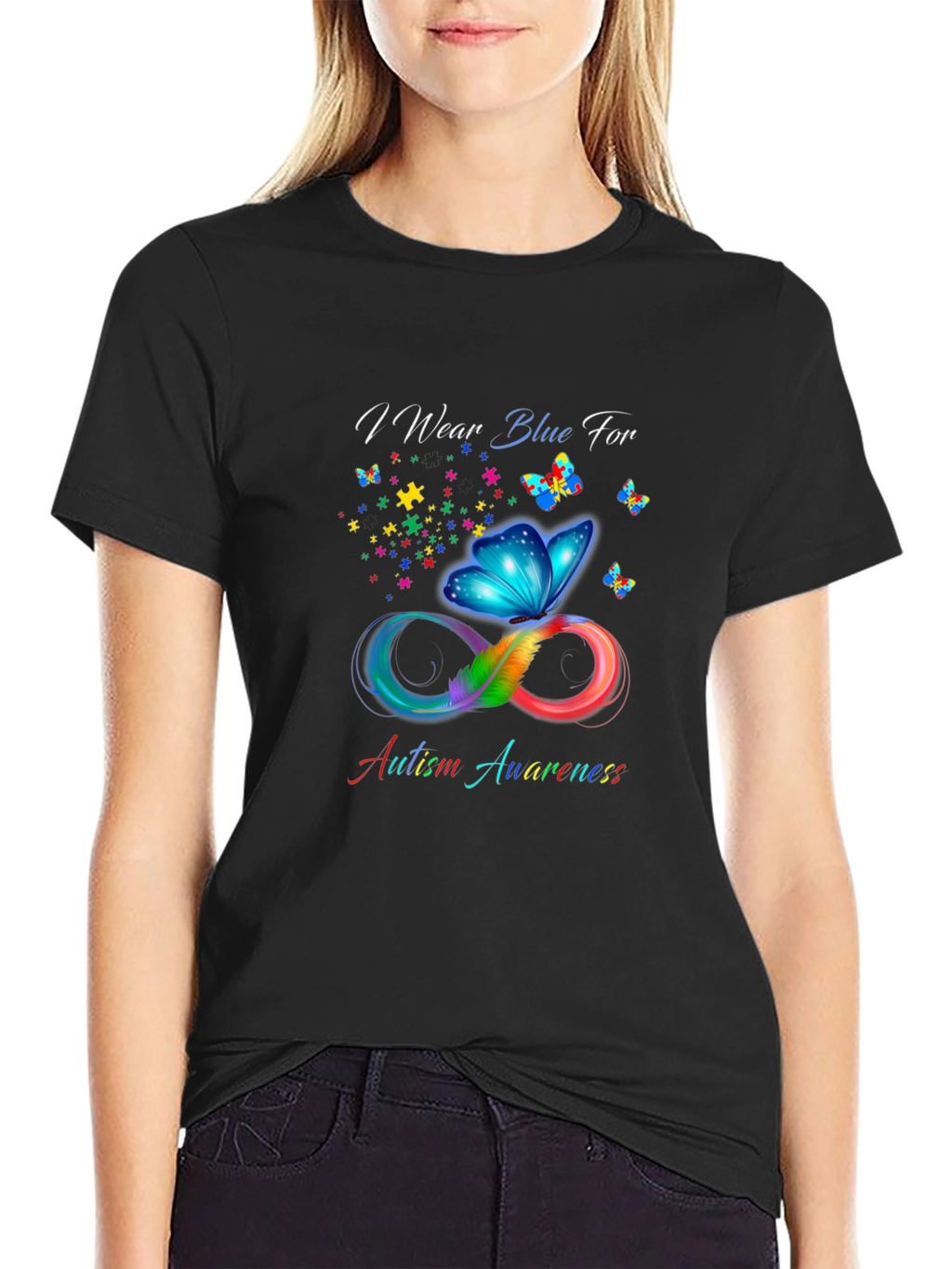 Autism Awareness Butterfly T-Shirt