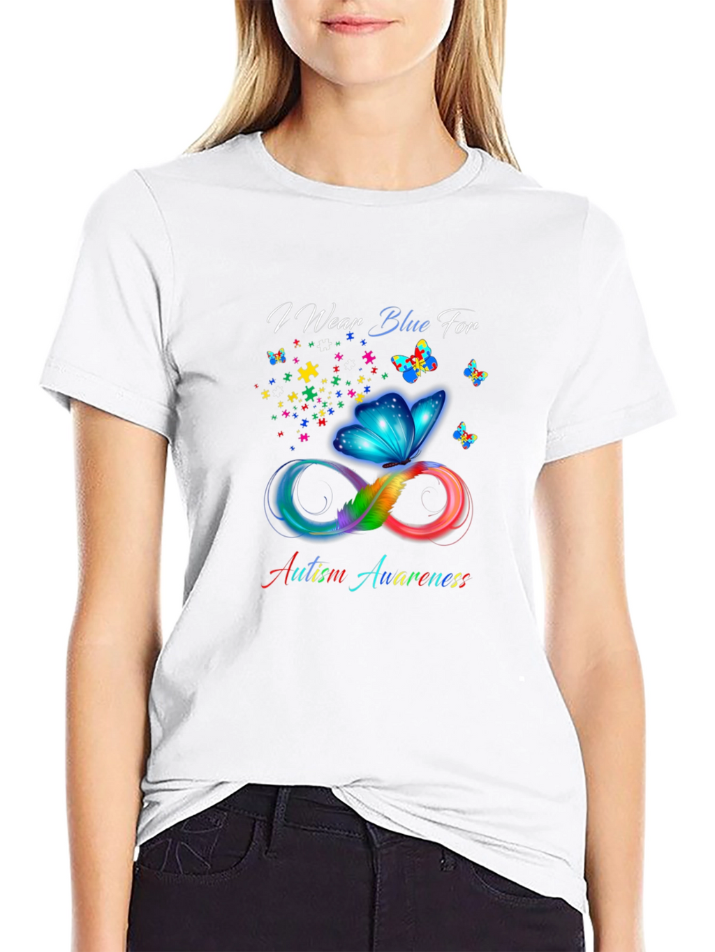 Autism Awareness Butterfly T-Shirt