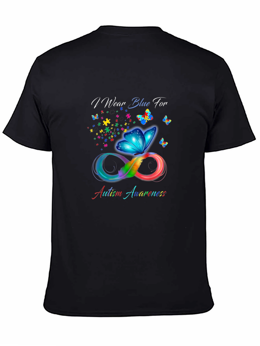 Autism Awareness Butterfly T-Shirt