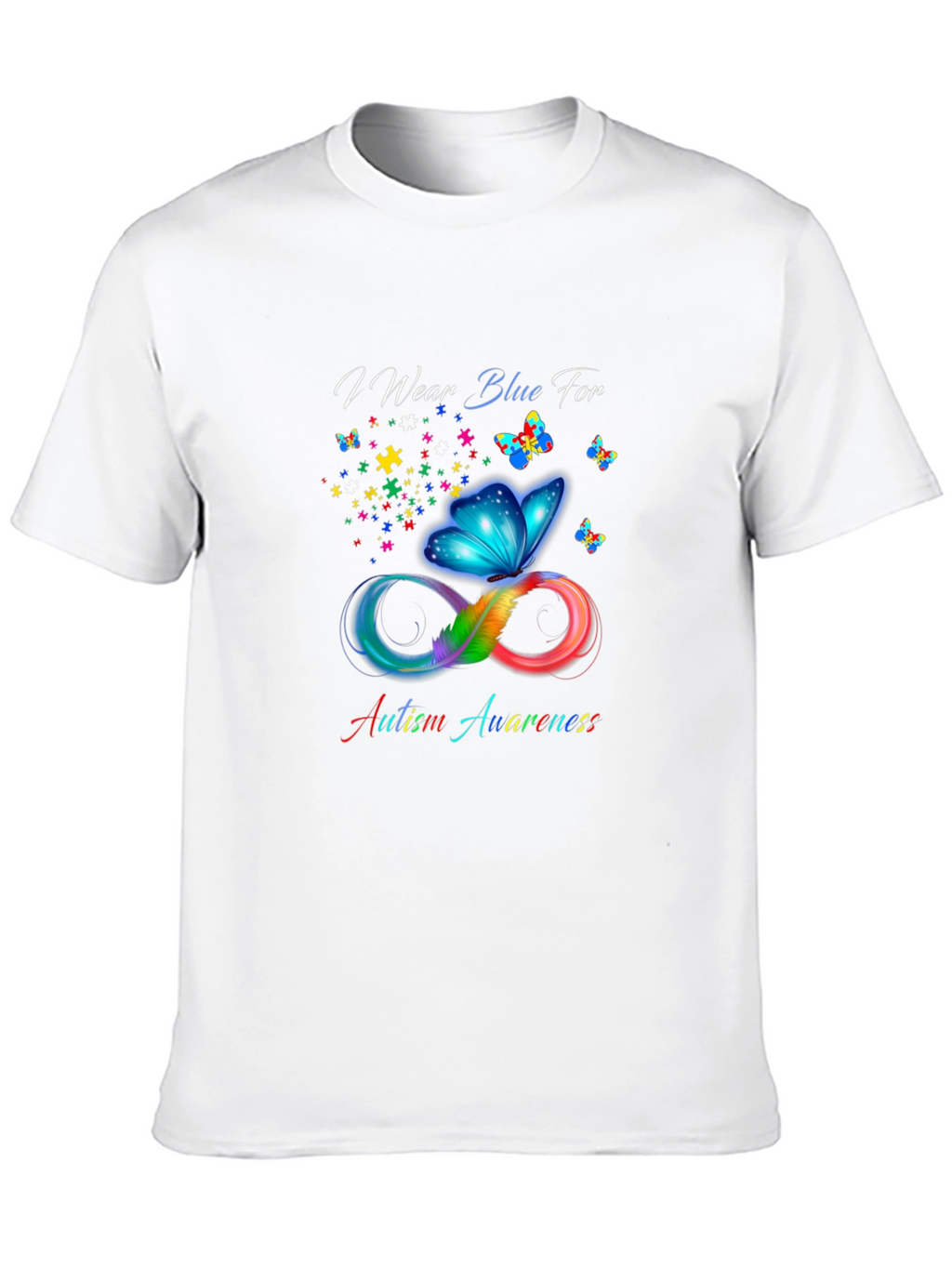 Autism Awareness Butterfly T-Shirt