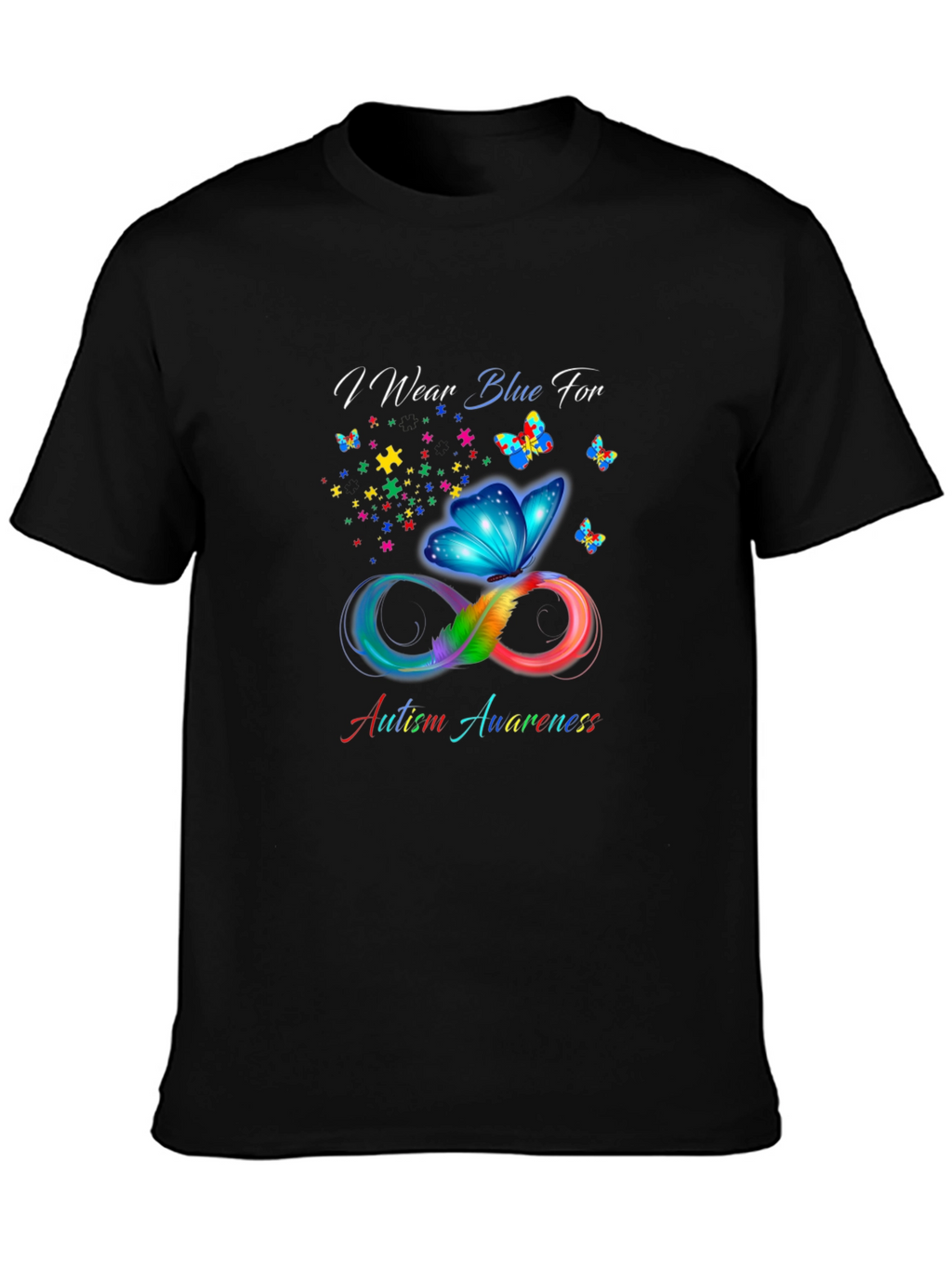 Autism Awareness Butterfly T-Shirt