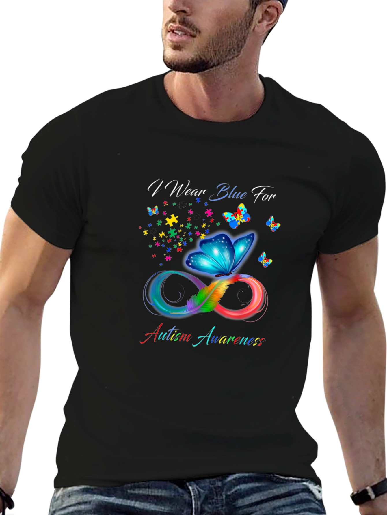 Autism Awareness Butterfly T-Shirt