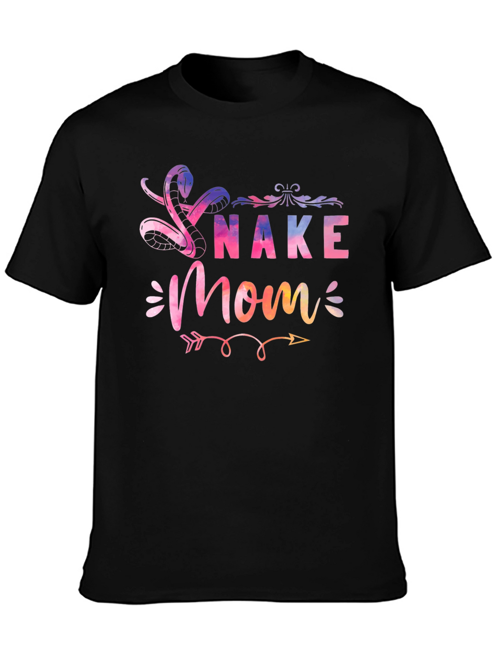 Snake Mom T-Shirt - Vibrant Graphic Tee