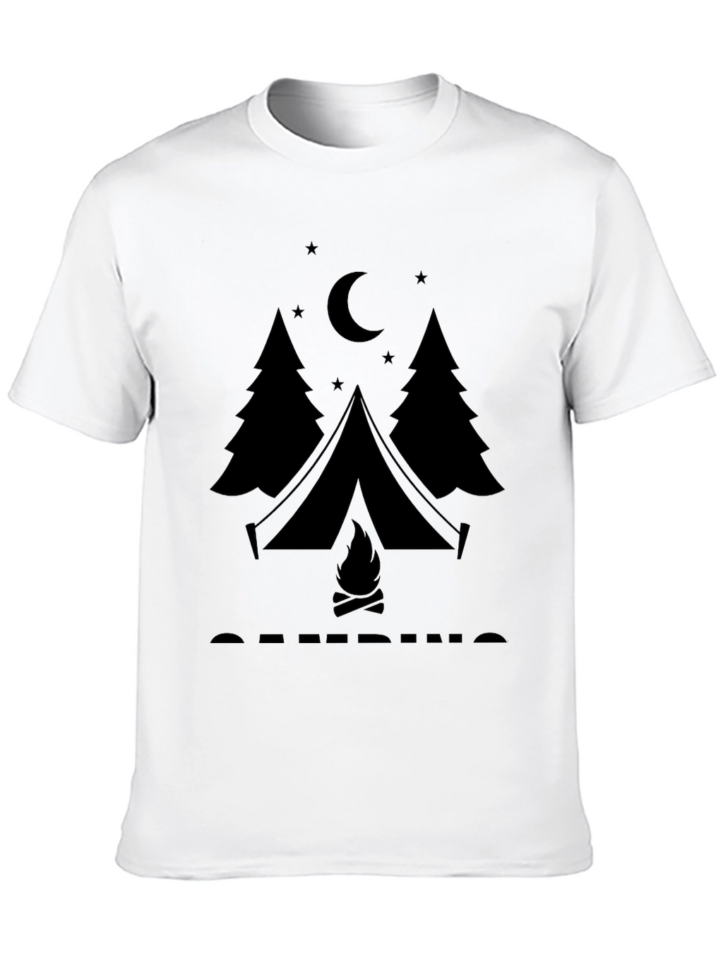 Camping Graphic Tee - Adventure Awaits!
