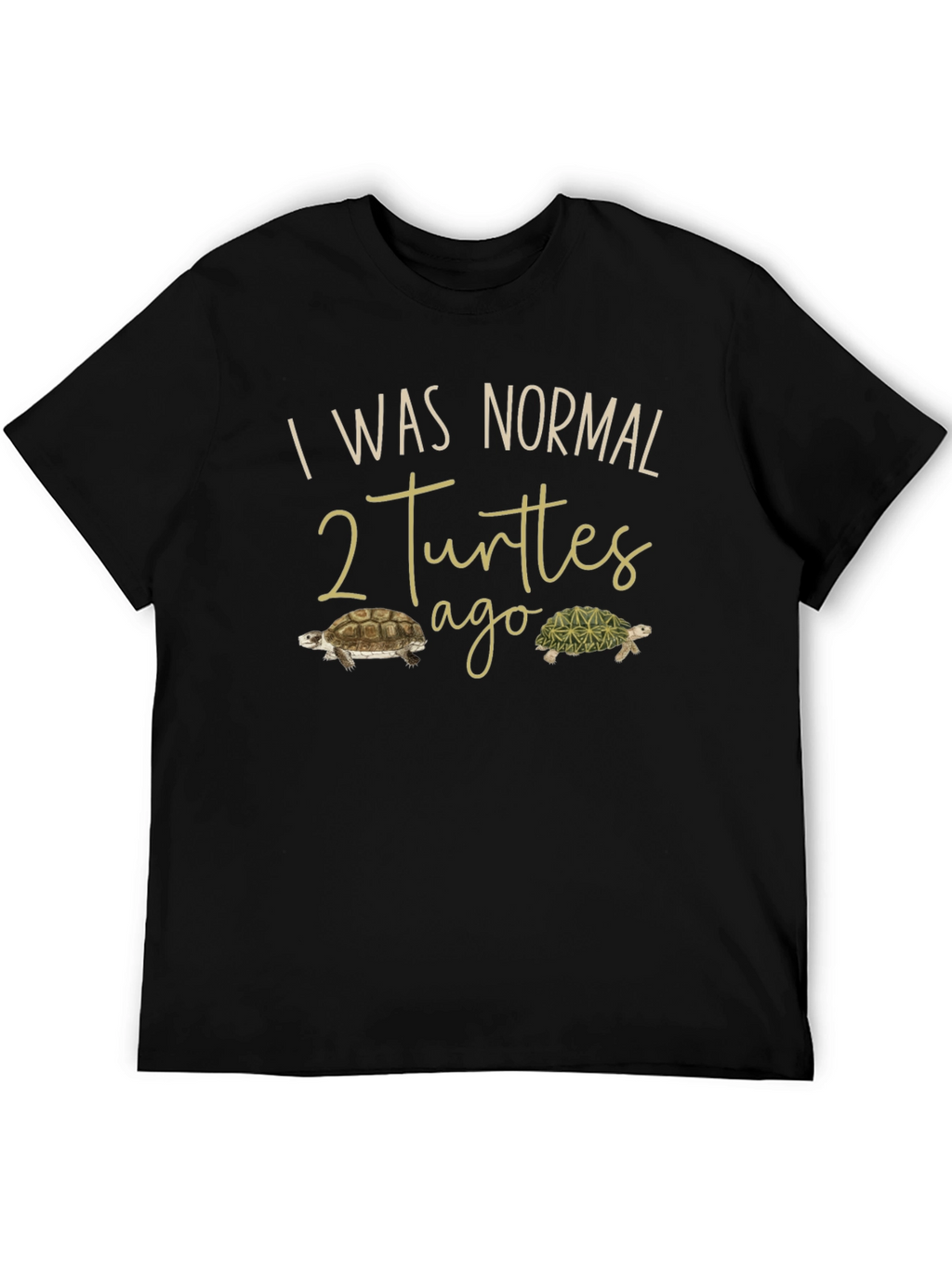 I Was Normal 2 Turtles Ago T-Shirt