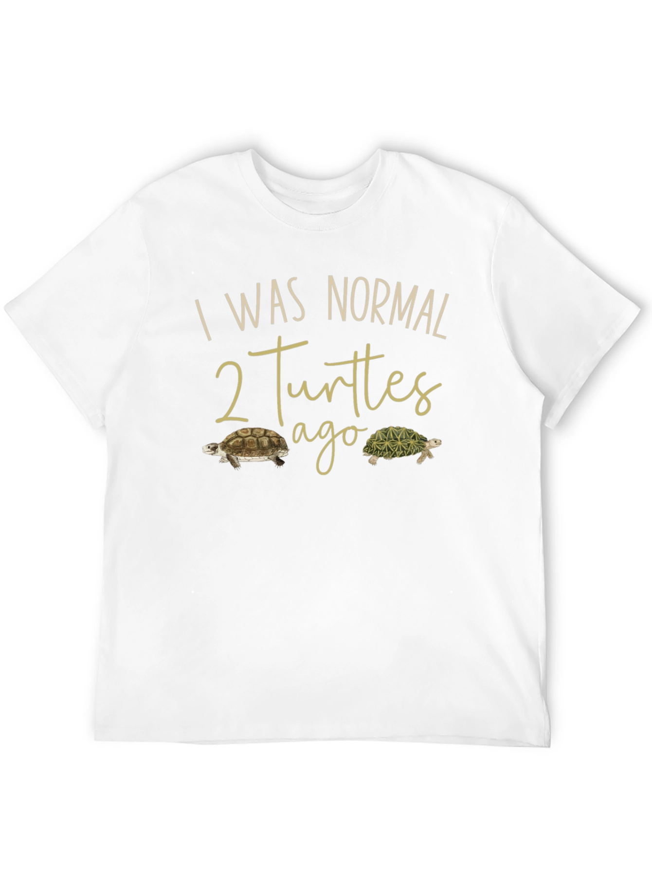 I Was Normal 2 Turtles Ago T-Shirt