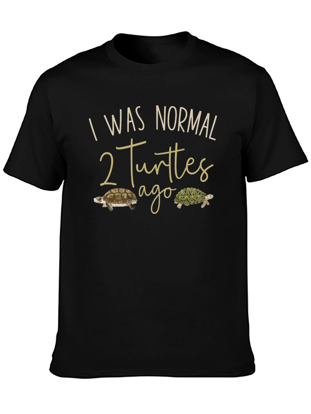 I Was Normal 2 Turtles Ago T-Shirt