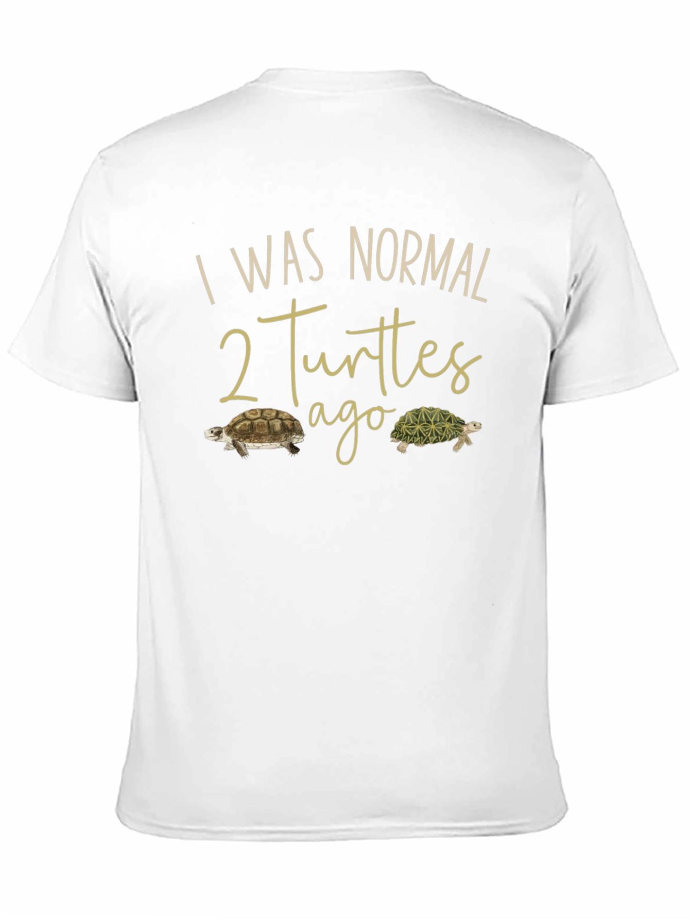I Was Normal 2 Turtles Ago T-Shirt