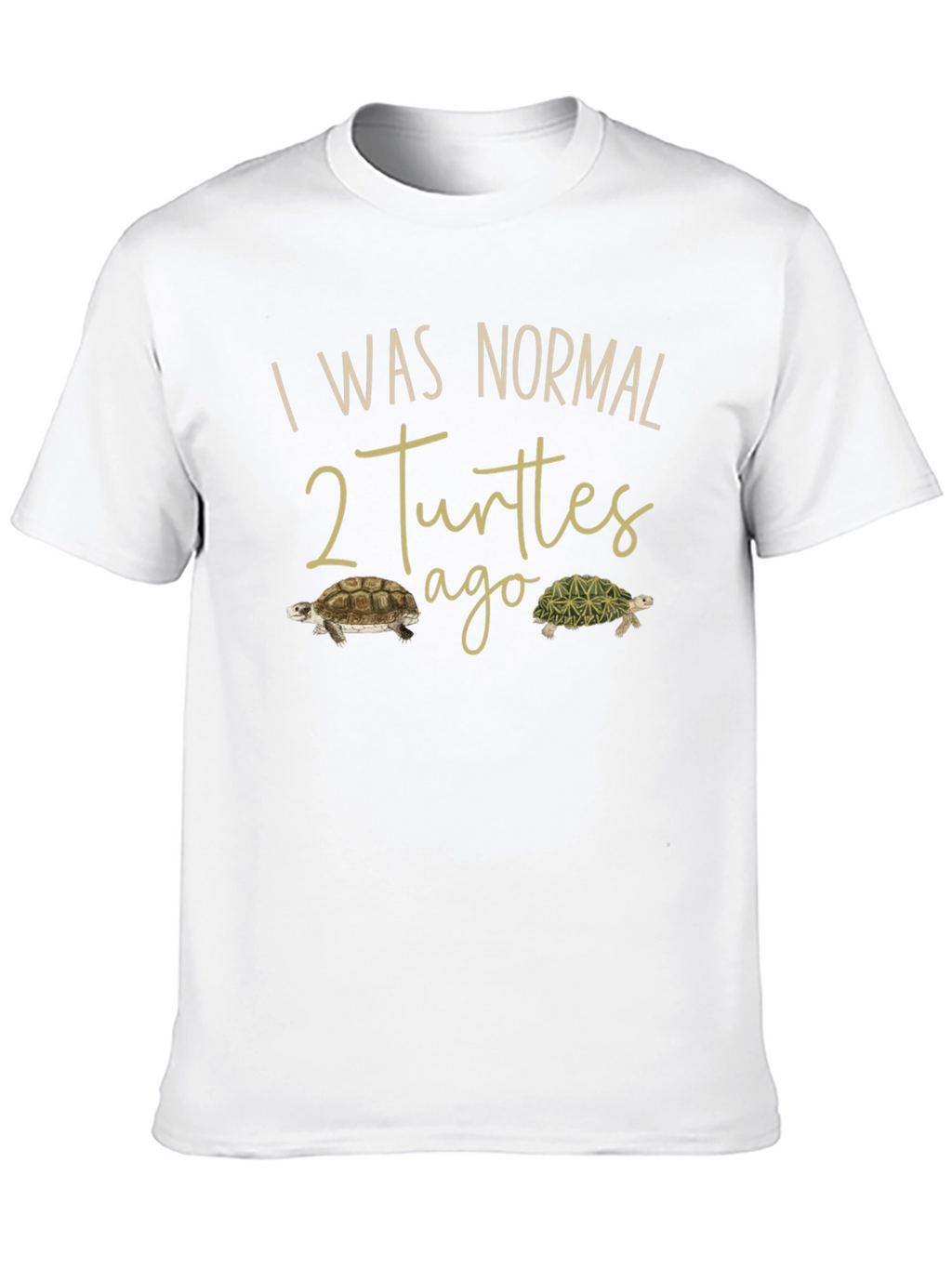 I Was Normal 2 Turtles Ago T-Shirt