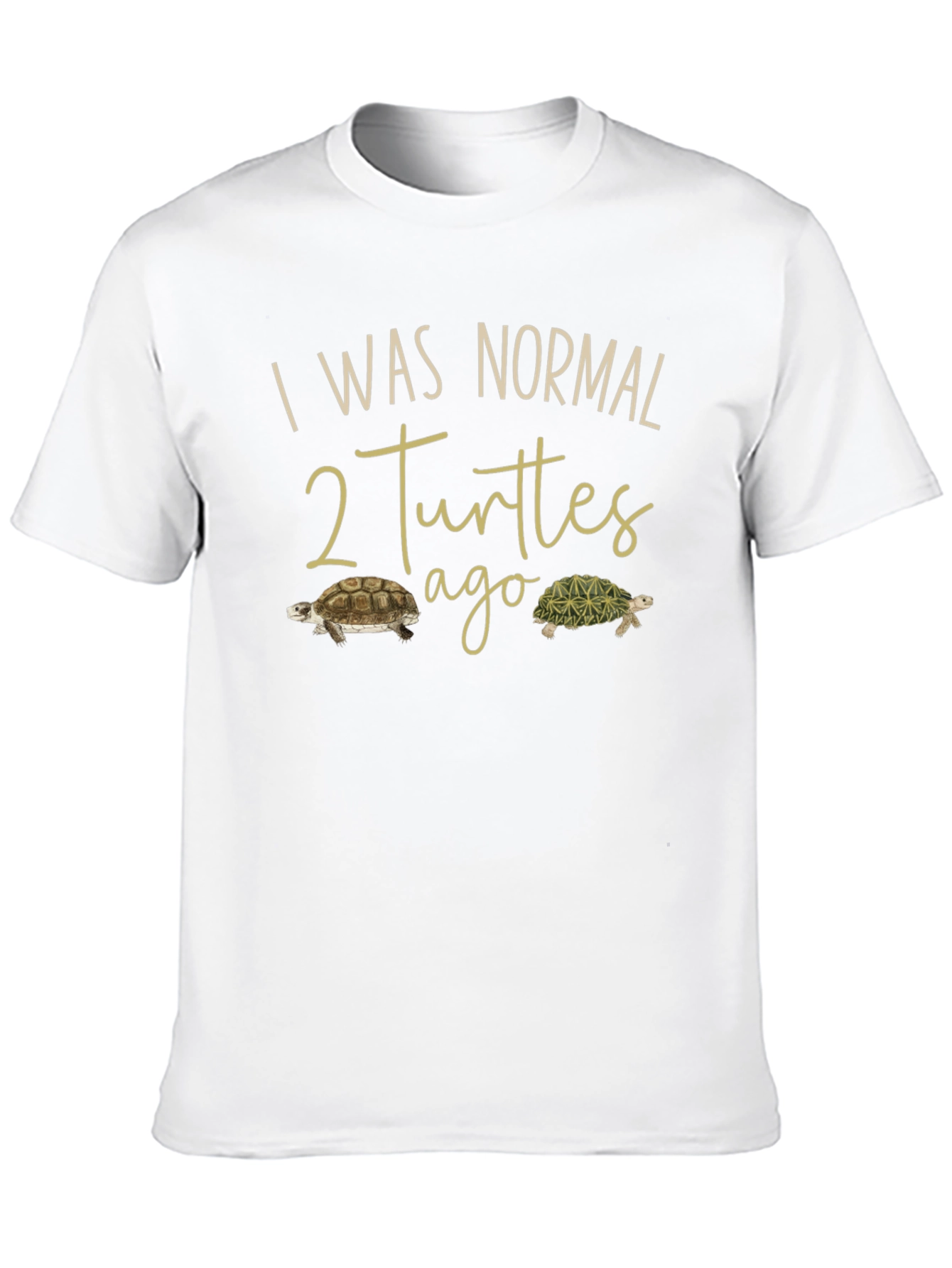 I Was Normal 2 Turtles Ago T-Shirt