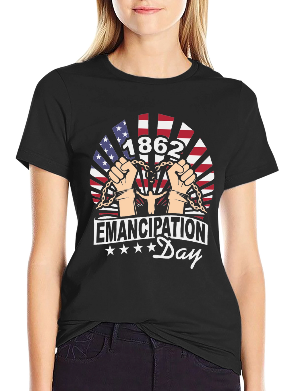 Emancipation Day 1862 Graphic T-Shirt