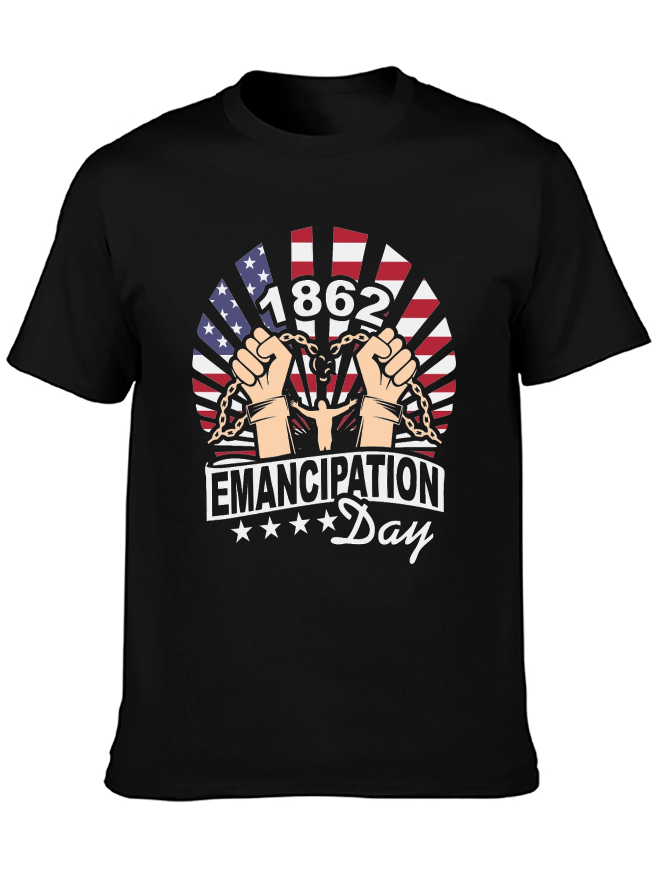 Emancipation Day 1862 Graphic T-Shirt