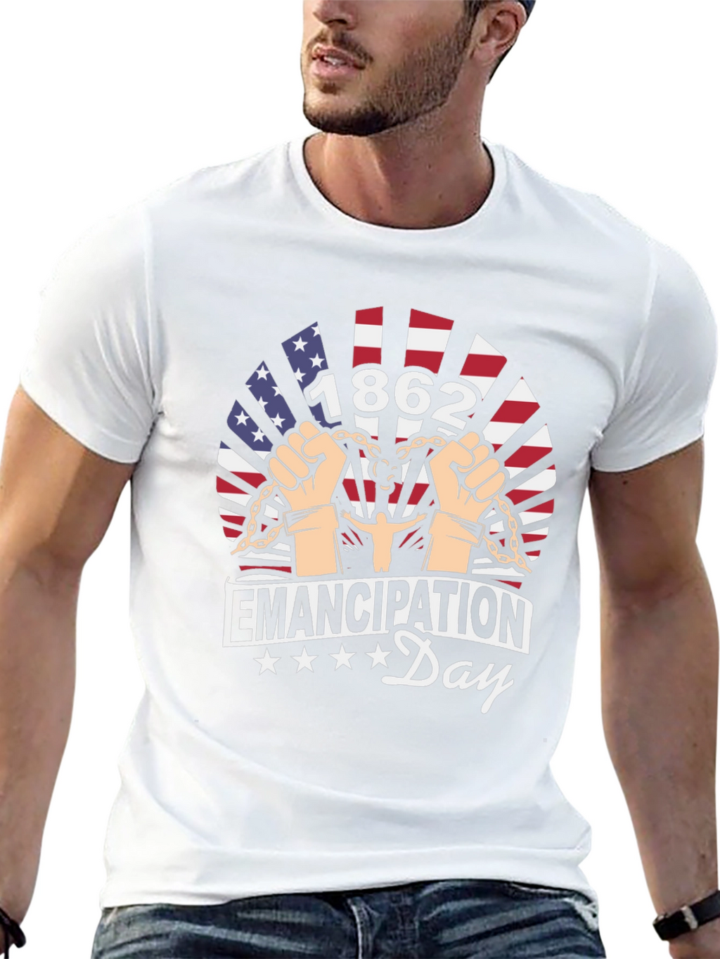 Emancipation Day 1862 Graphic T-Shirt