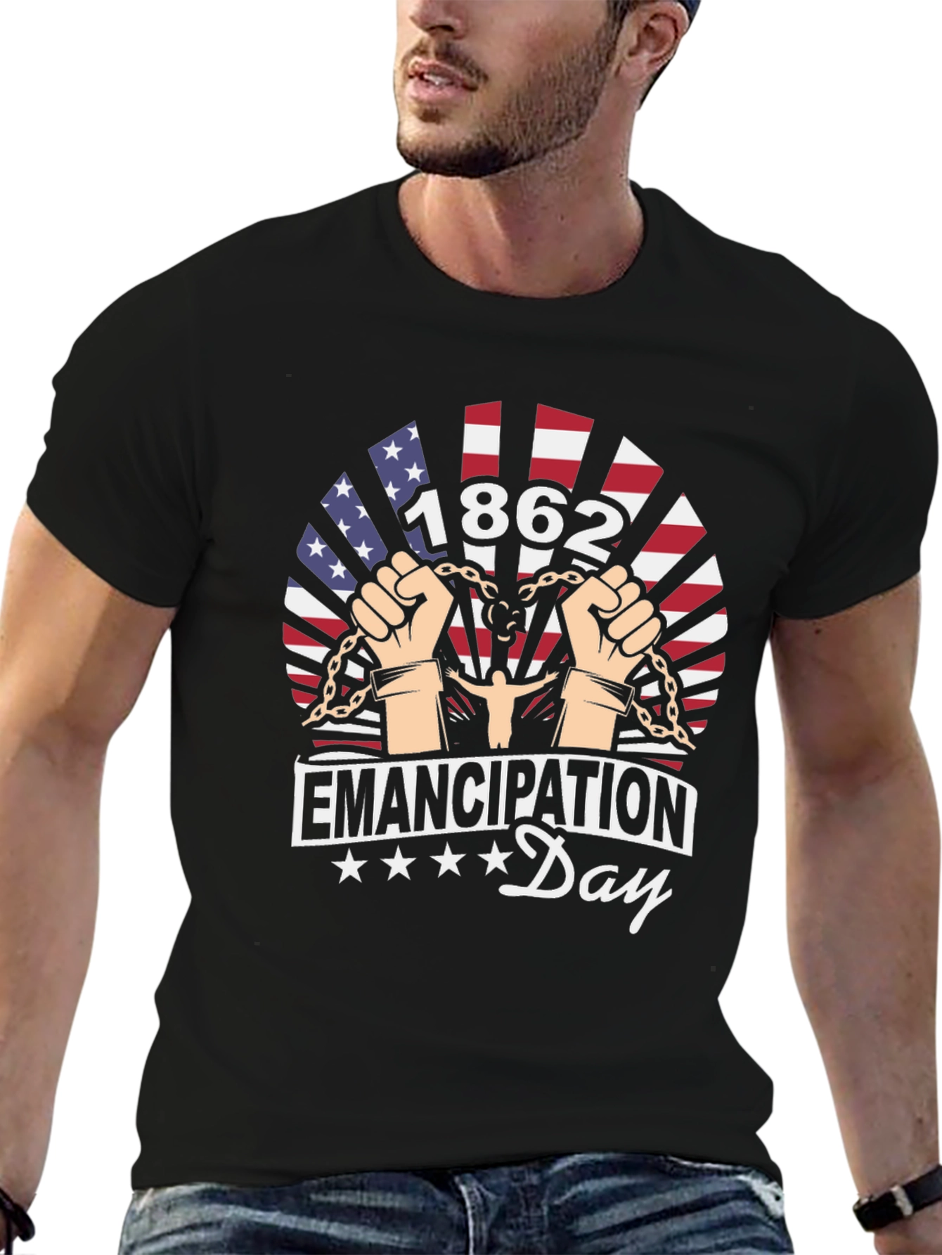 Emancipation Day 1862 Graphic T-Shirt