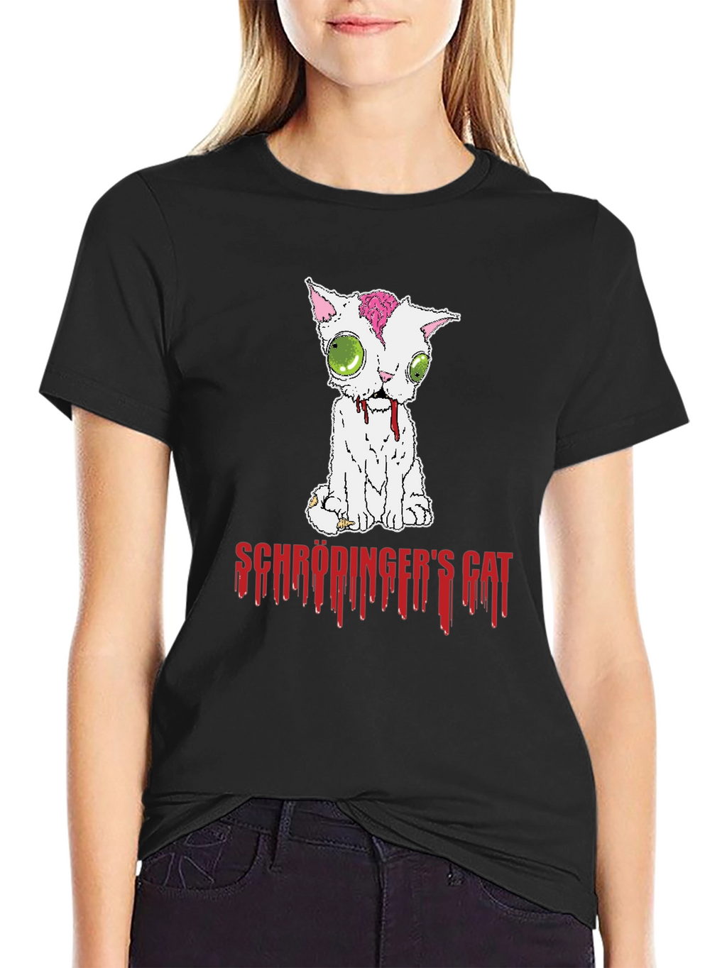 Schrödingers Cat Graphic T-Shirt