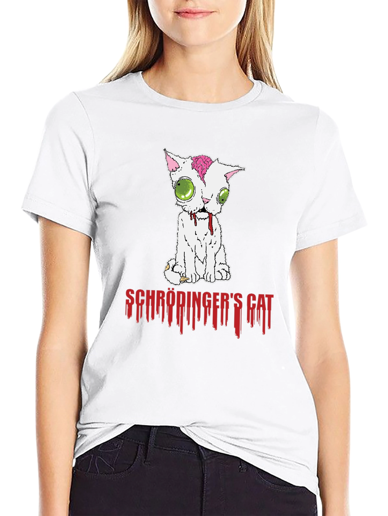 Schrödingers Cat Graphic T-Shirt