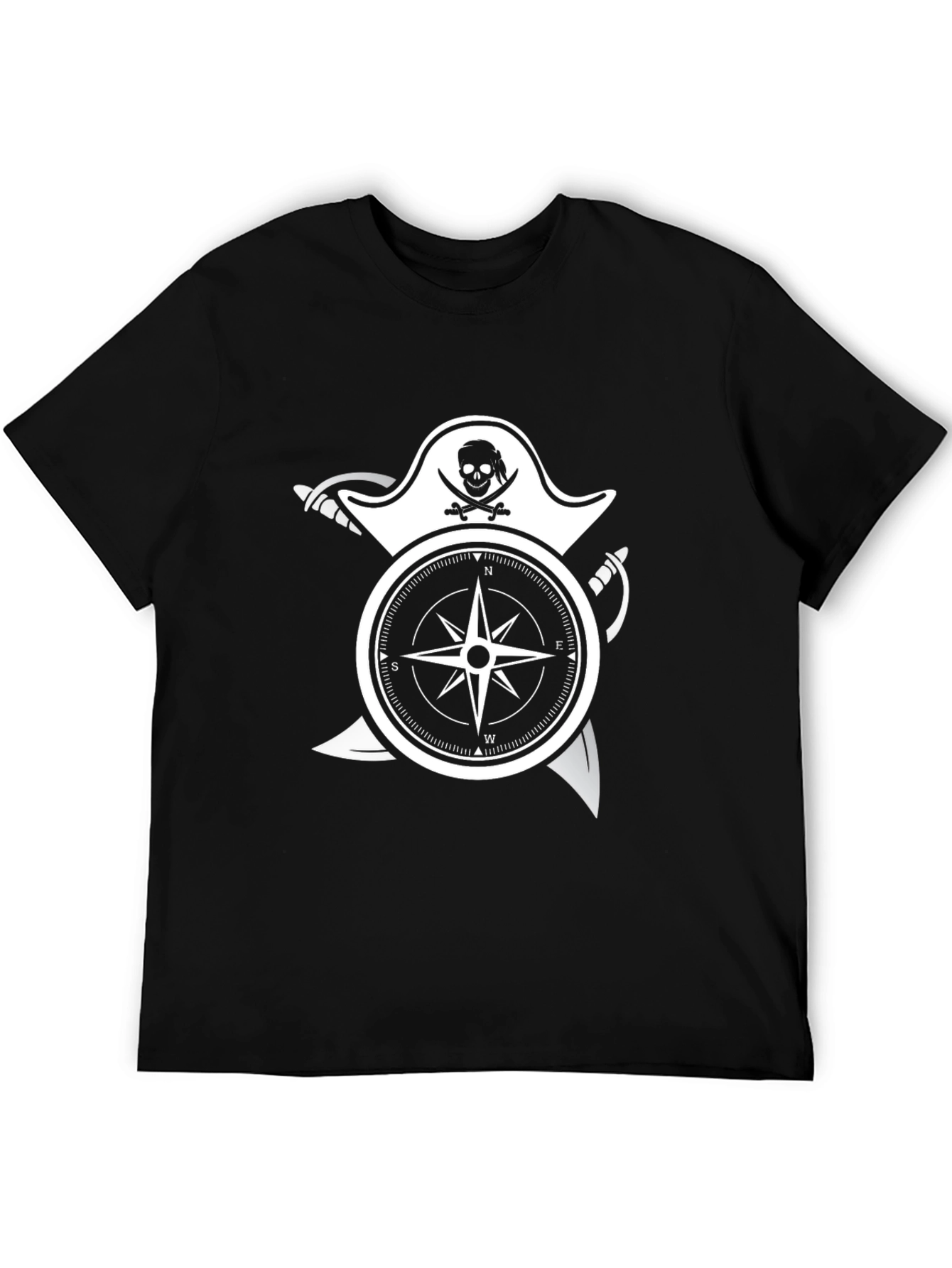Pirate Compass T-Shirt - Adventure Awaits!