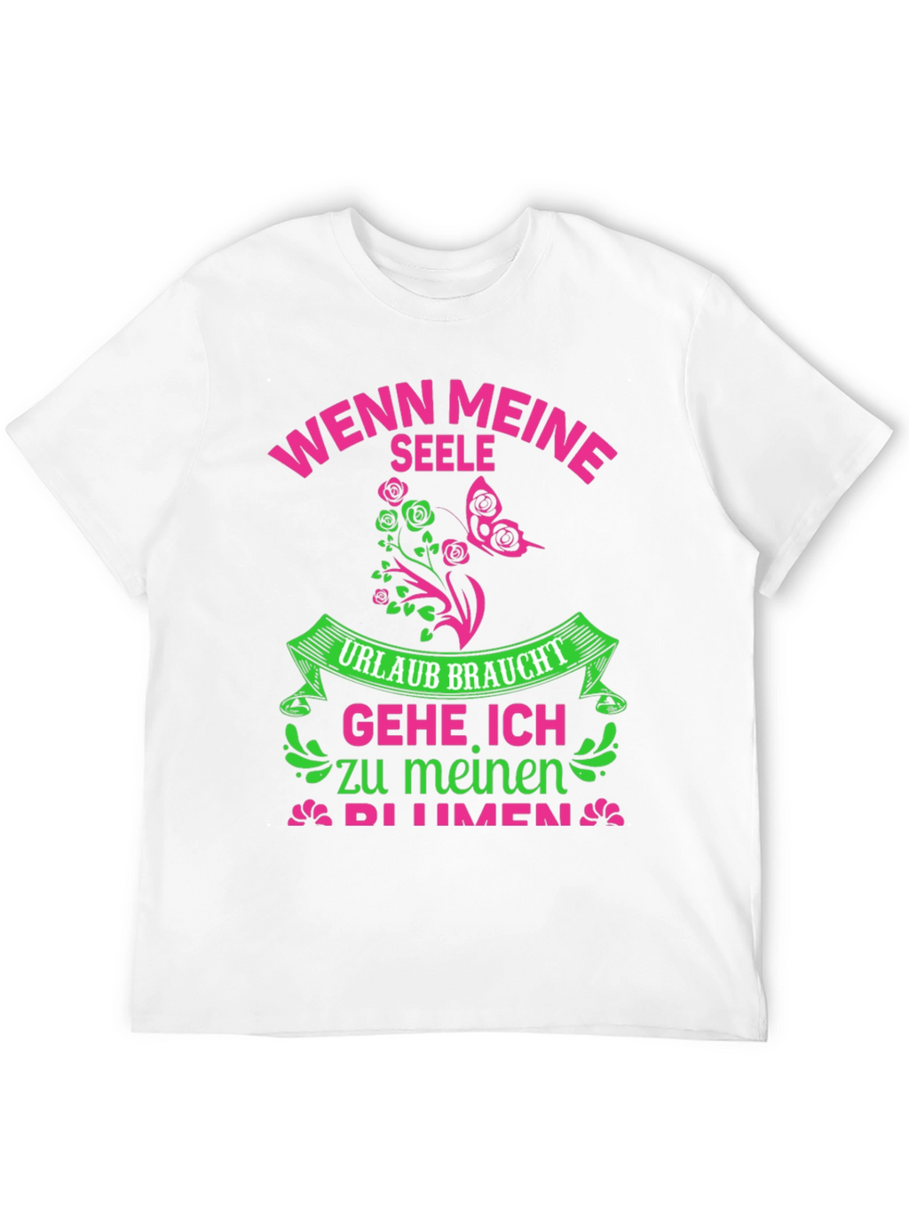 Wenn Meine Seele Urlaub Braucht Graphic Tee