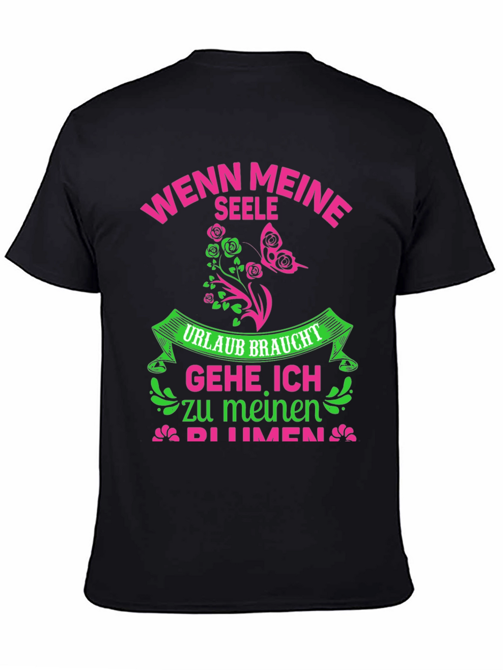 Wenn Meine Seele Urlaub Braucht Graphic Tee