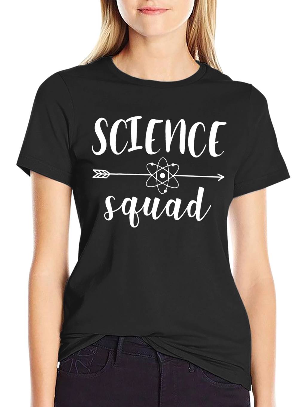 Science Squad T-Shirt -  Black Cotton Tee