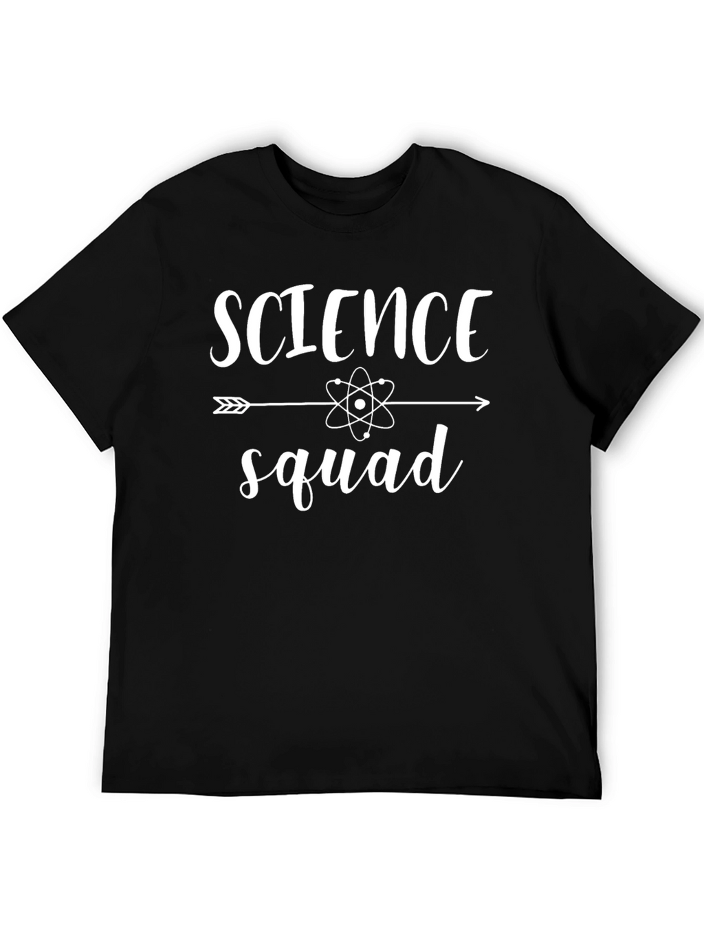 Science Squad T-Shirt -  Black Cotton Tee