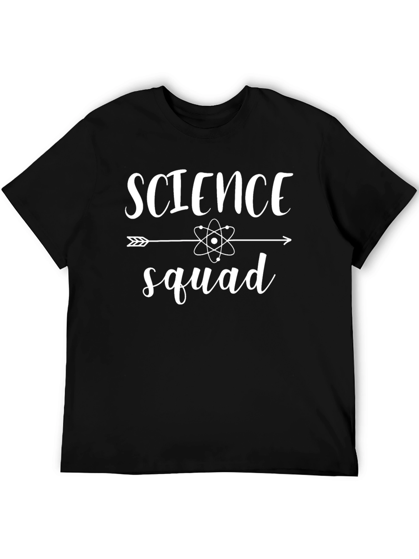 Science Squad T-Shirt -  Black Cotton Tee