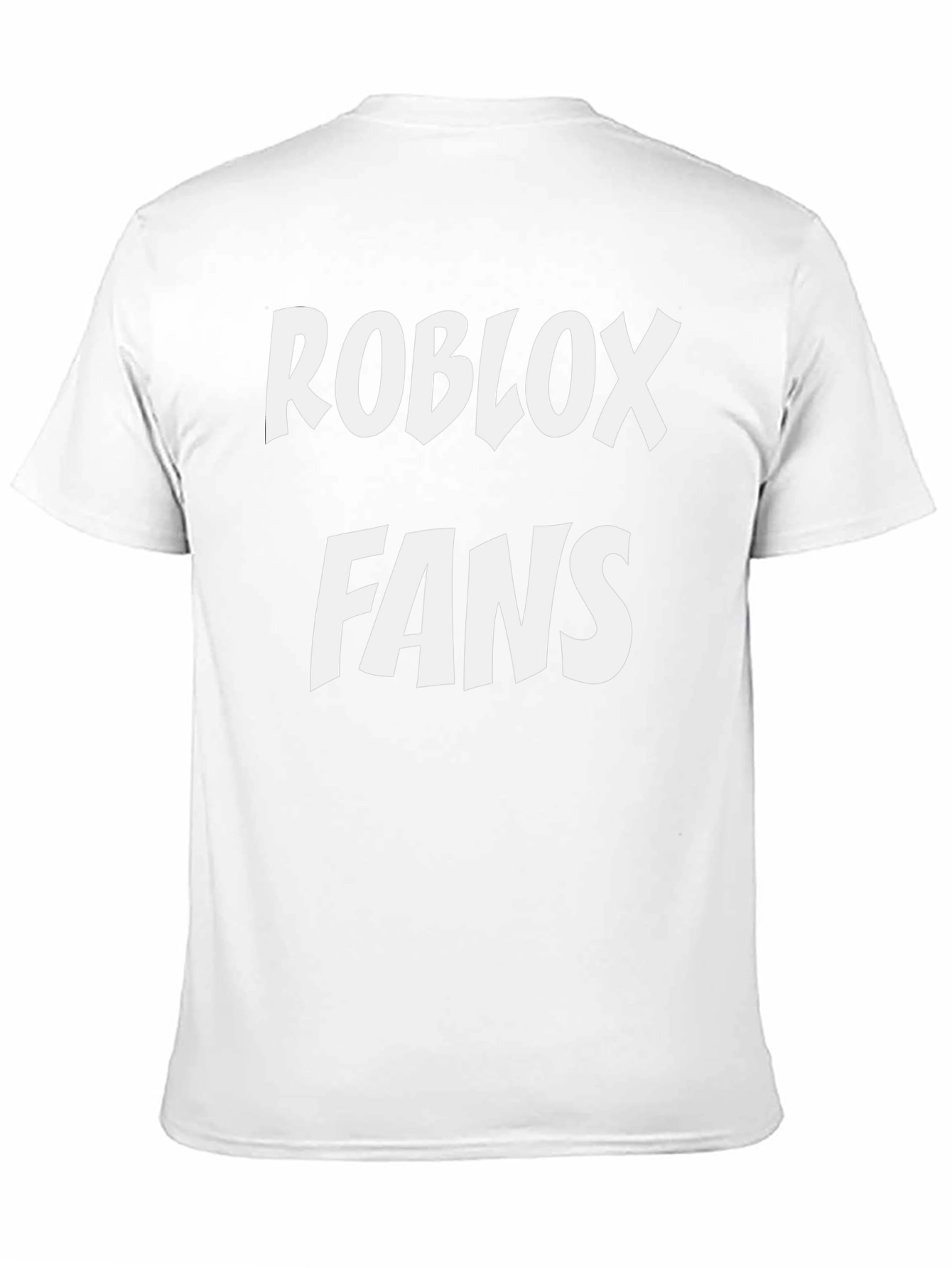 Roblox Fans Black T-Shirt