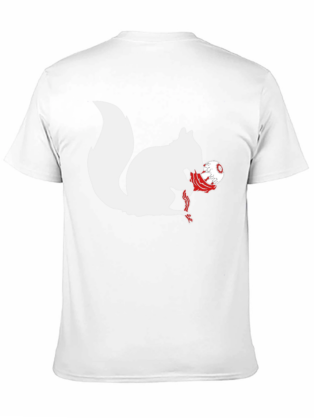 Squirrel Eating Eyeball Graphic T-Shirt