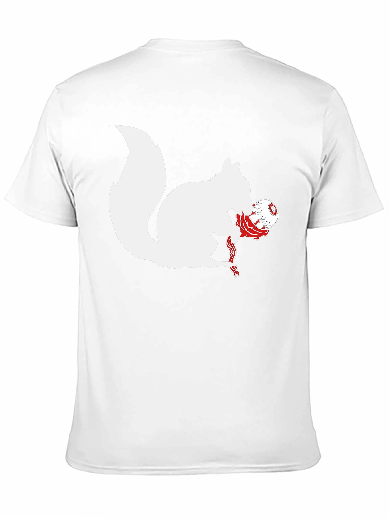 Squirrel Eating Eyeball Graphic T-Shirt