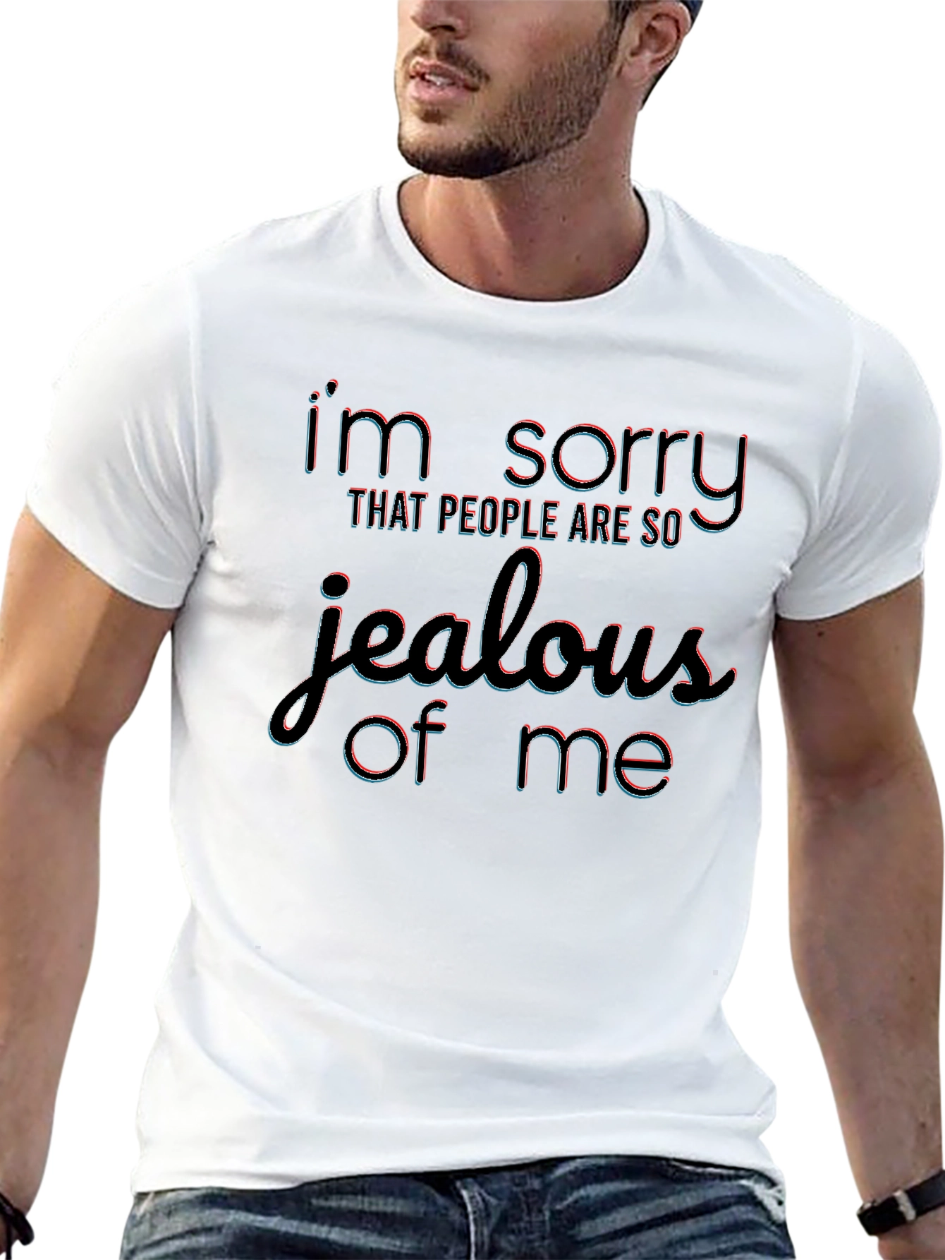 Jealous of Me Black T-Shirt