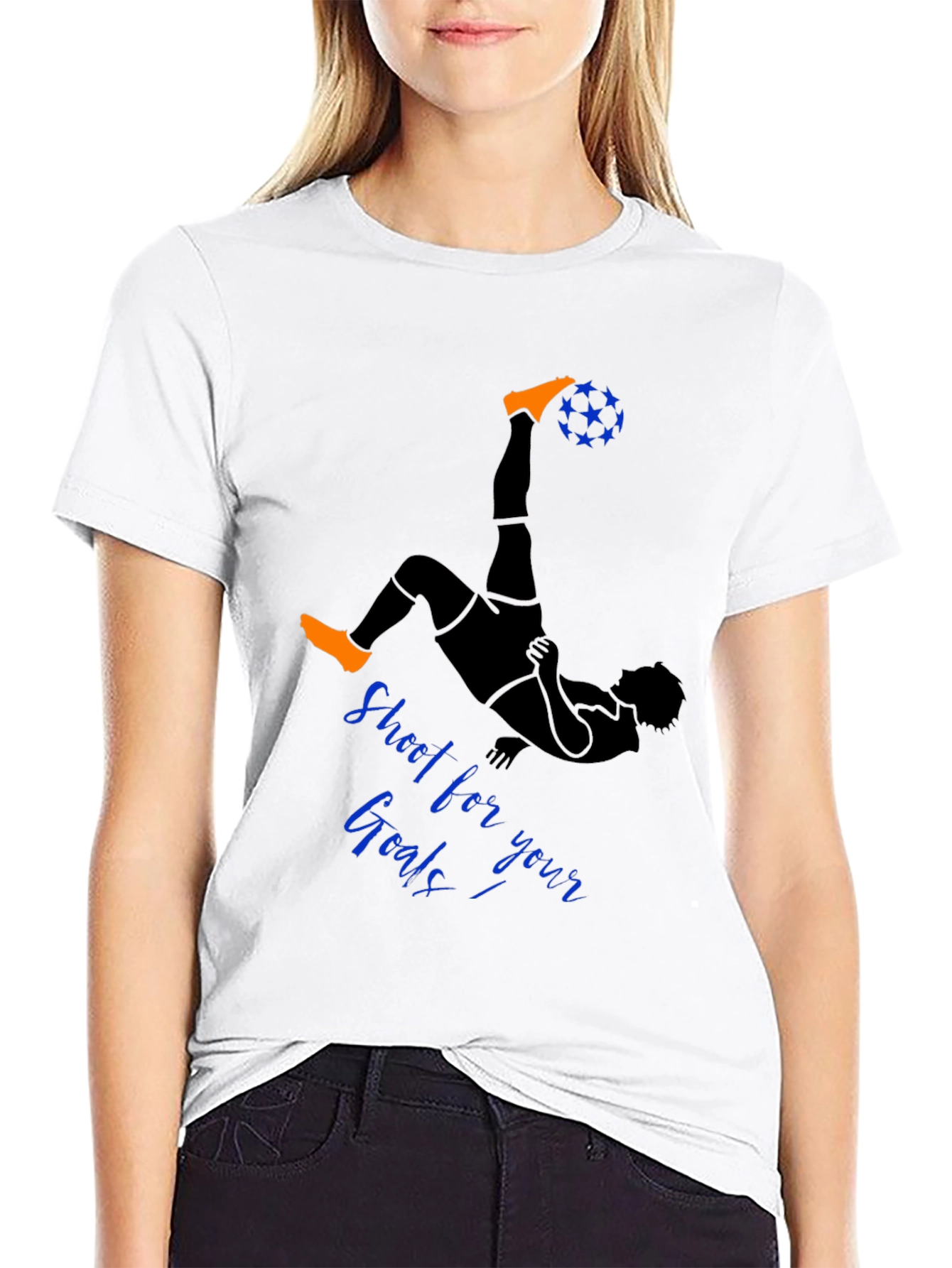 Shoot For Your Goals Graphic Tee
