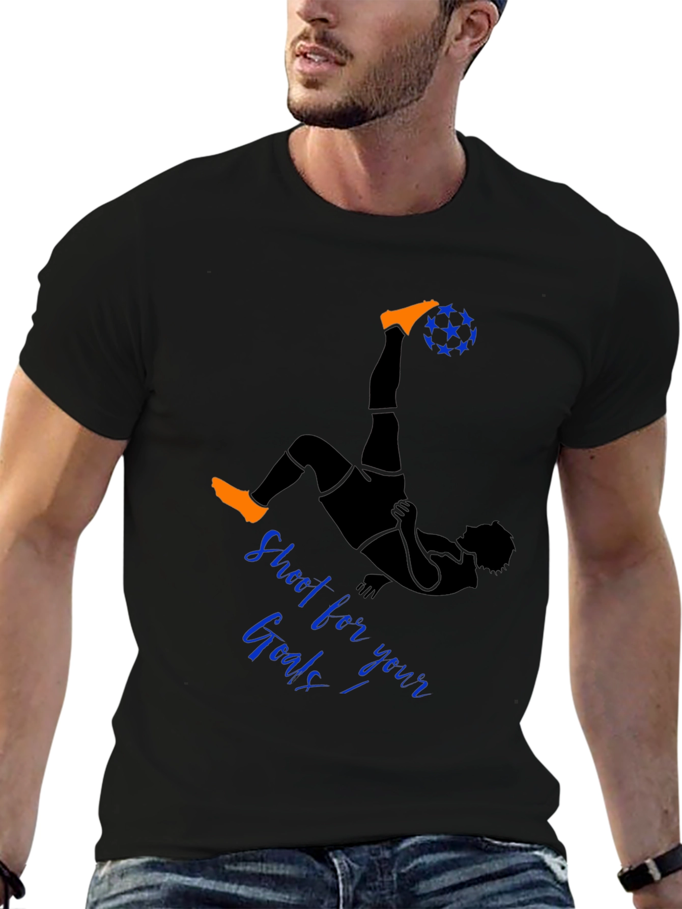Shoot For Your Goals Graphic Tee