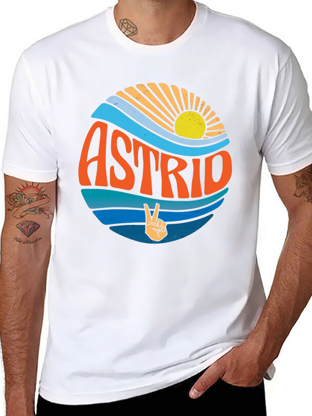 Astrid Retro Graphic T-Shirt
