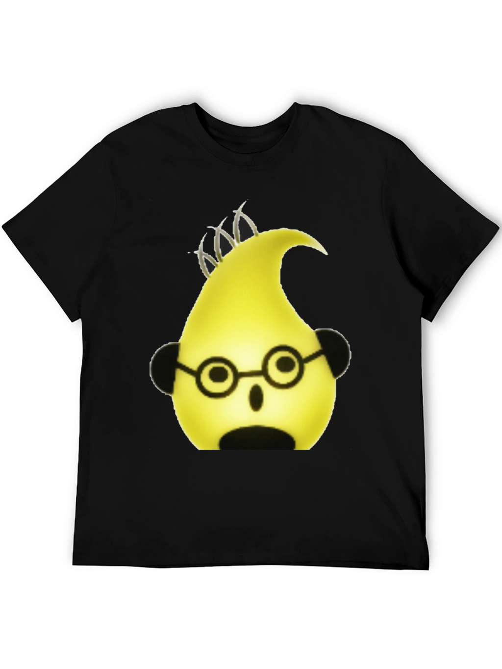 Cartoon Character Black T-Shirt