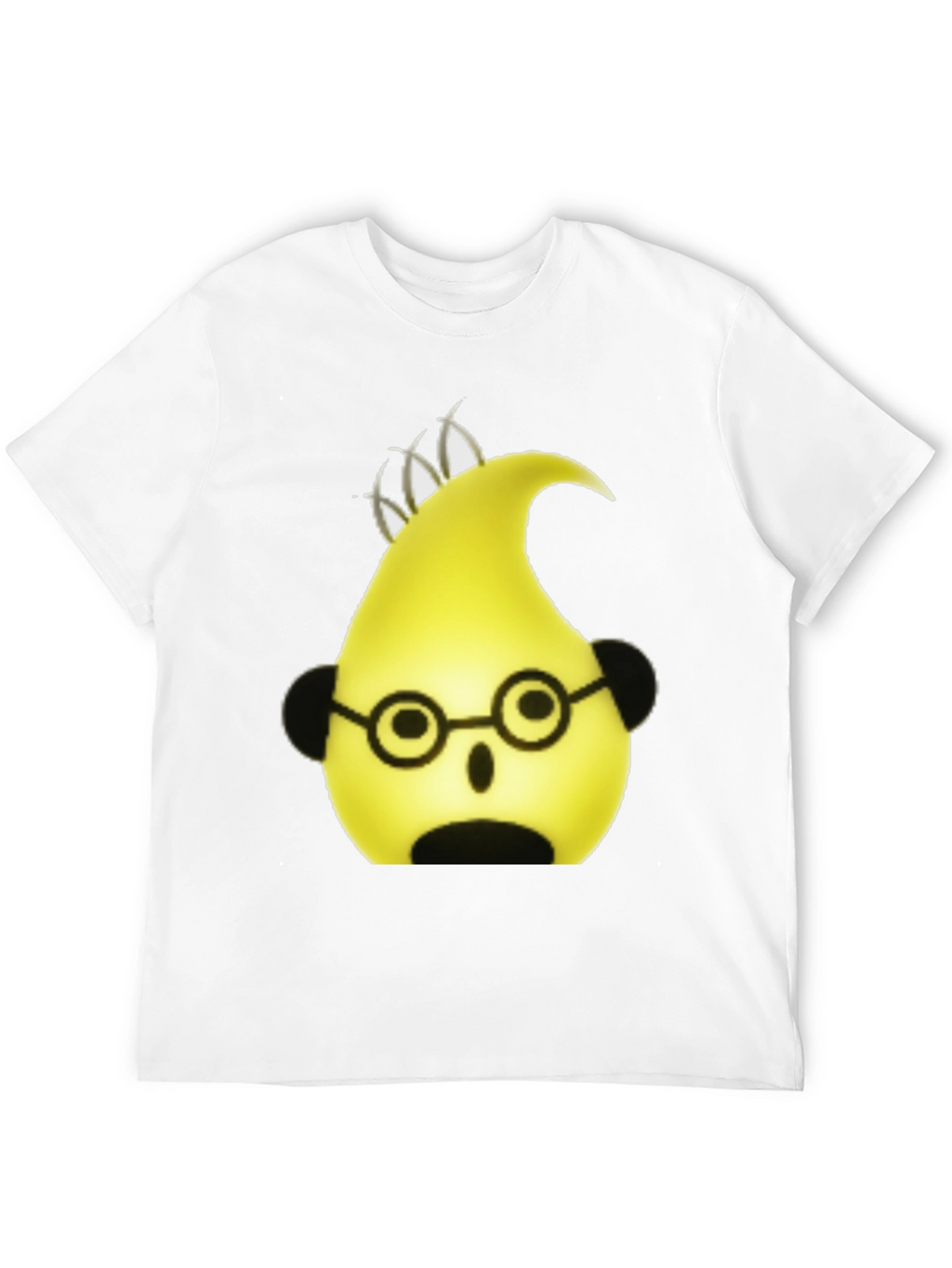 Cartoon Character Black T-Shirt