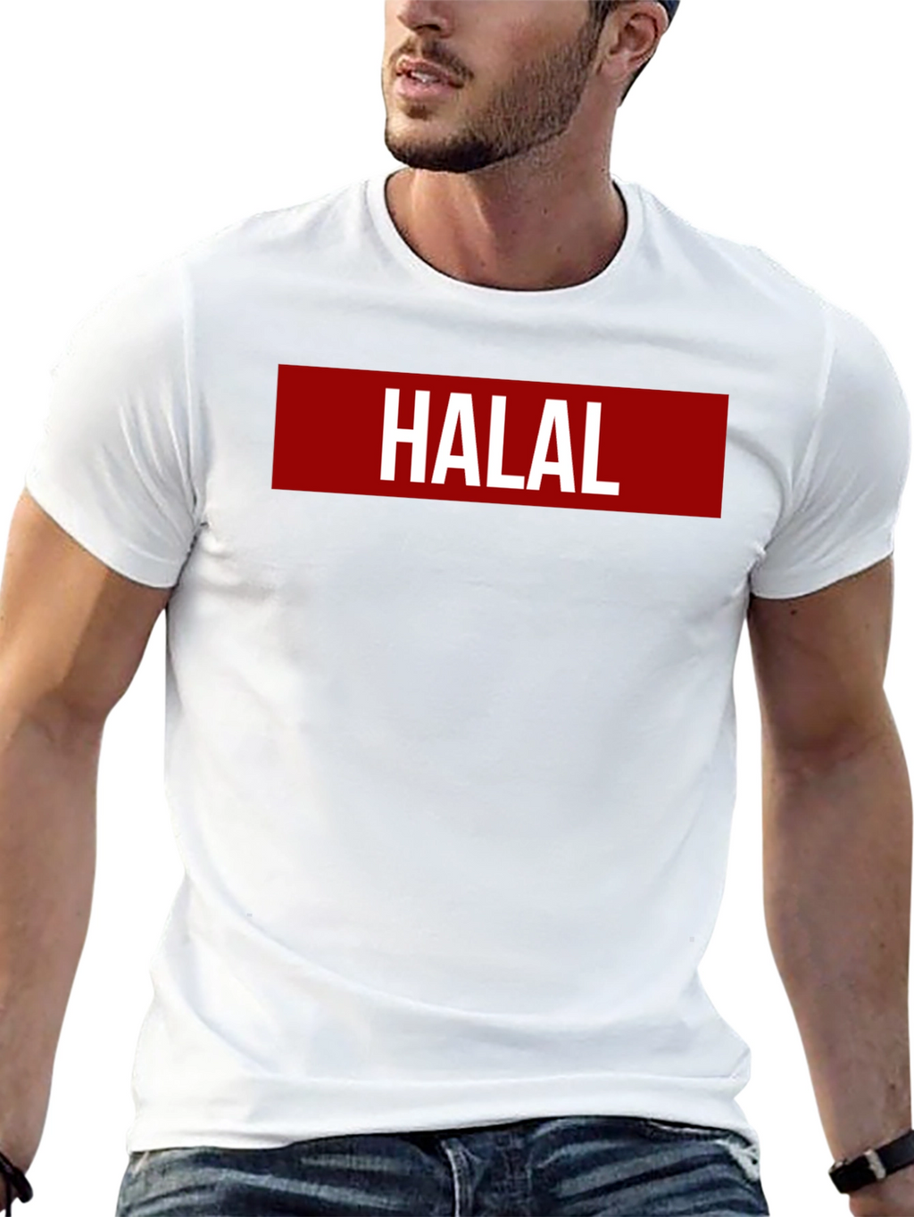 Halal Graphic T-Shirt - Modern Streetwear