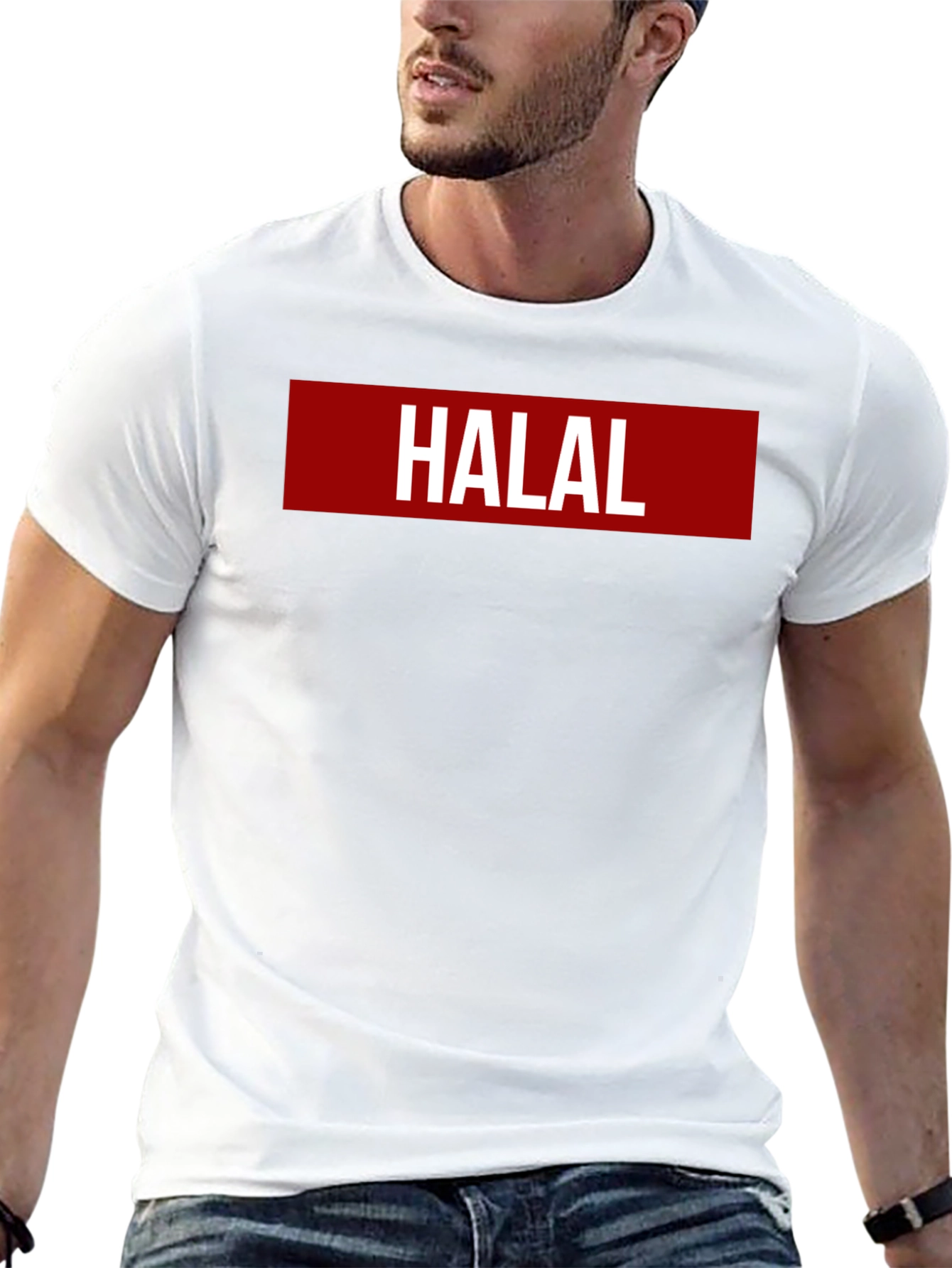Halal Graphic T-Shirt - Modern Streetwear