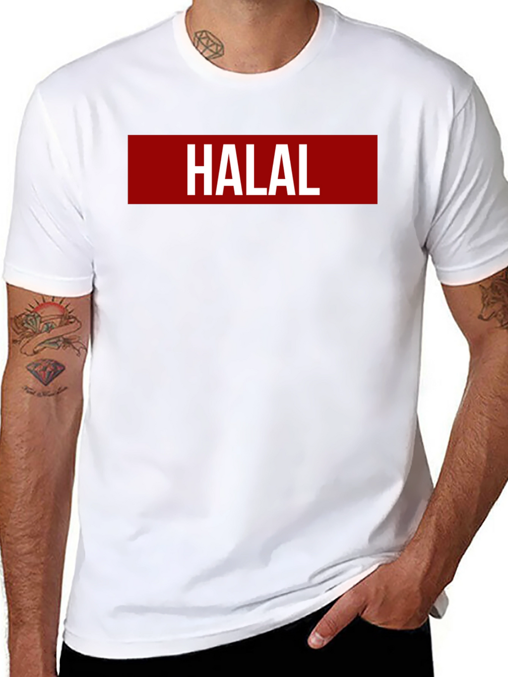 Halal Graphic T-Shirt - Modern Streetwear