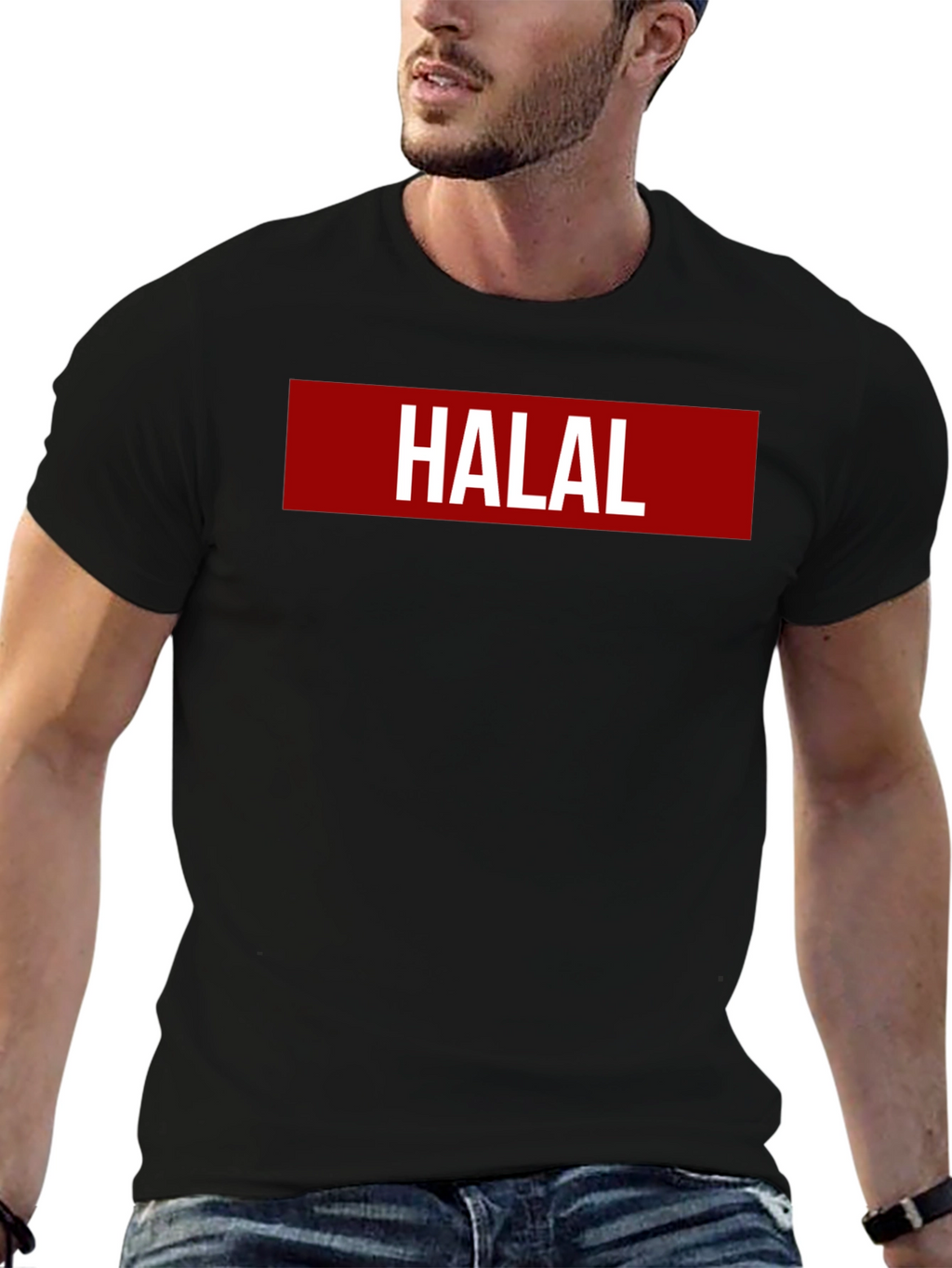 Halal Graphic T-Shirt - Modern Streetwear