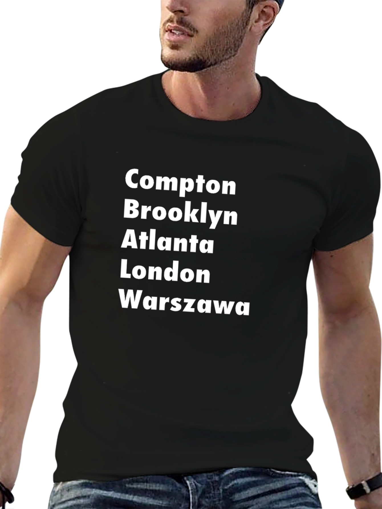 Compton Brooklyn Atlanta London Warszawa T-Shirt