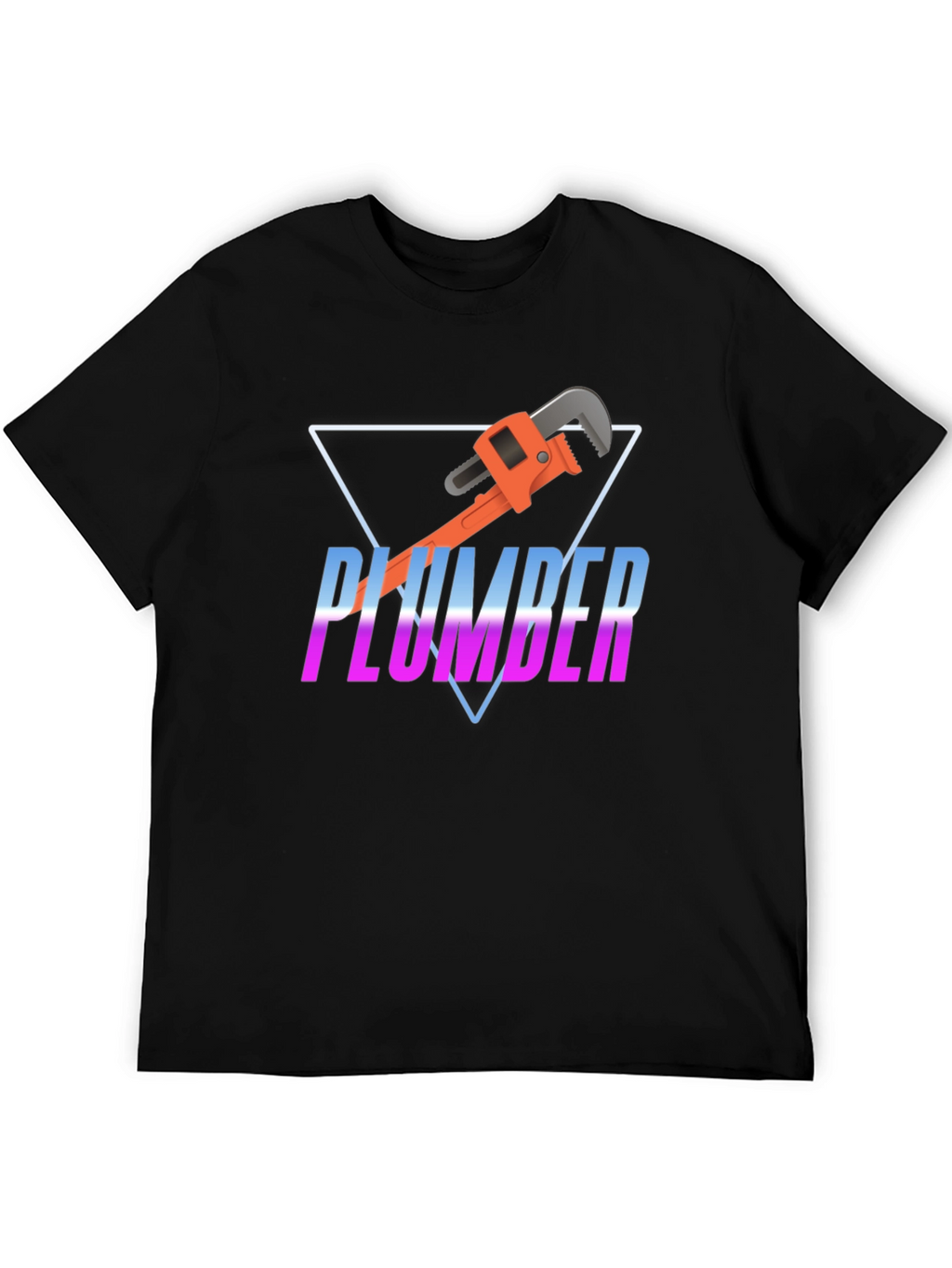 Plumber Retro Graphic Tee - Unique Design